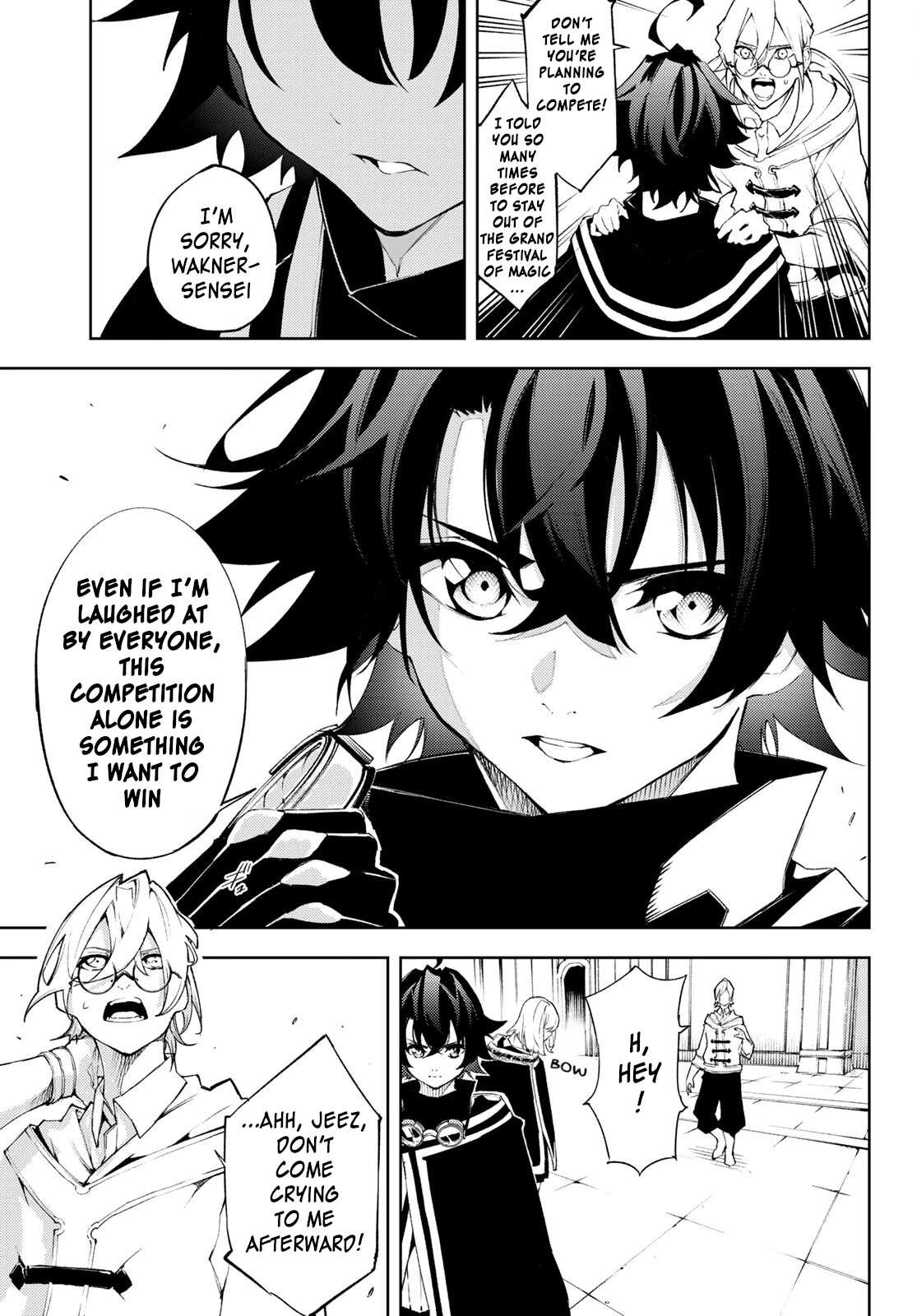Wistoria's Wand and Sword Chapter 6 page 25 - Chapter 6: Fire the Starting Gun