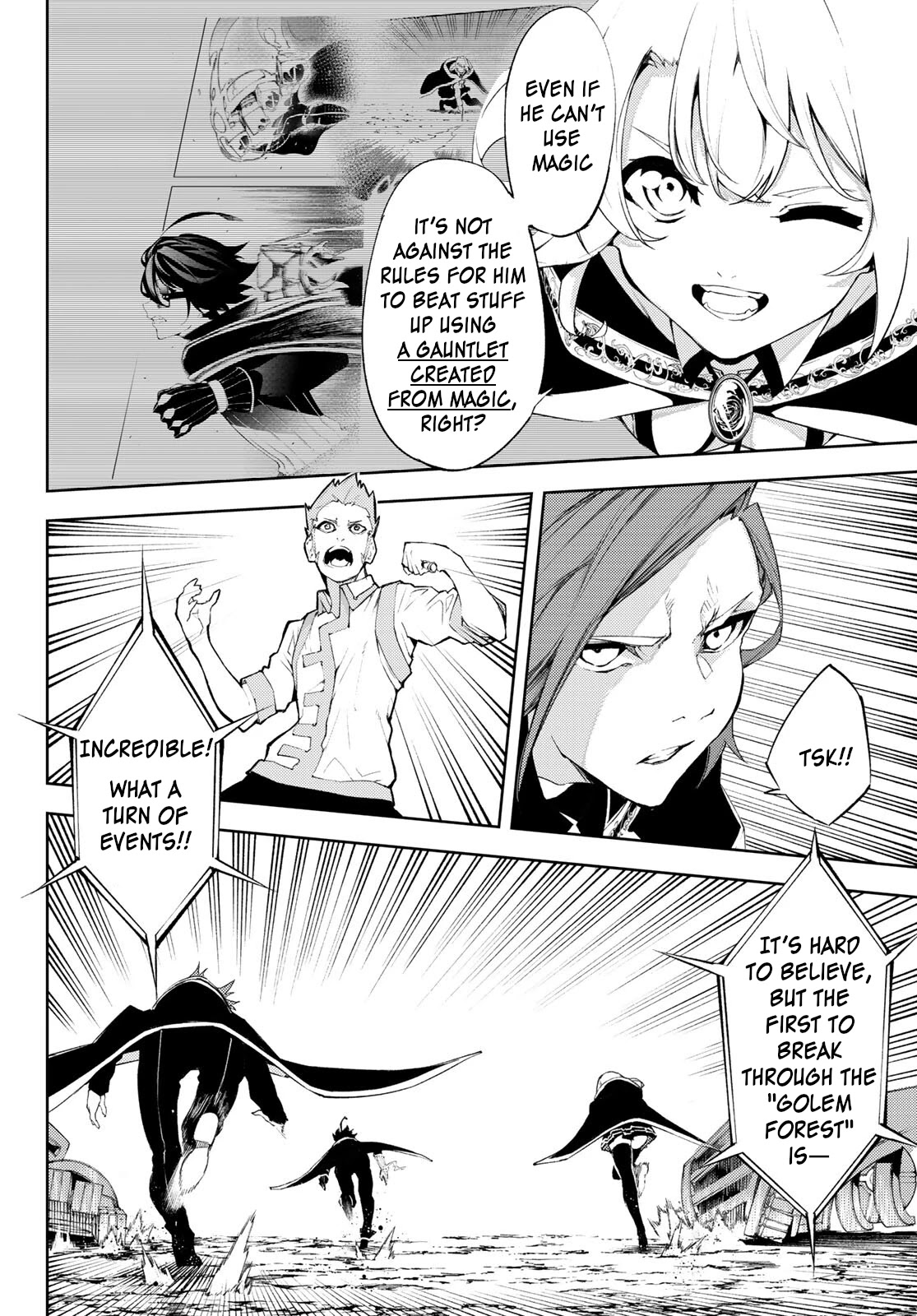 Wistoria's Wand and Sword Chapter 6 page 36 - Chapter 6: Fire the Starting Gun