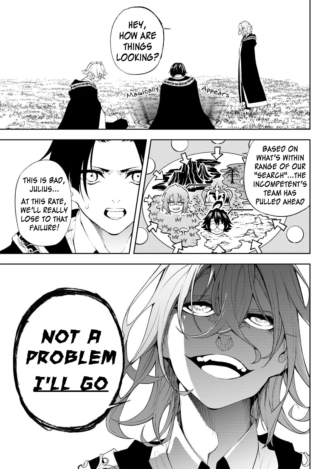 Wistoria's Wand and Sword Chapter 7 page 14 - Chapter 7: Flames of Outrage