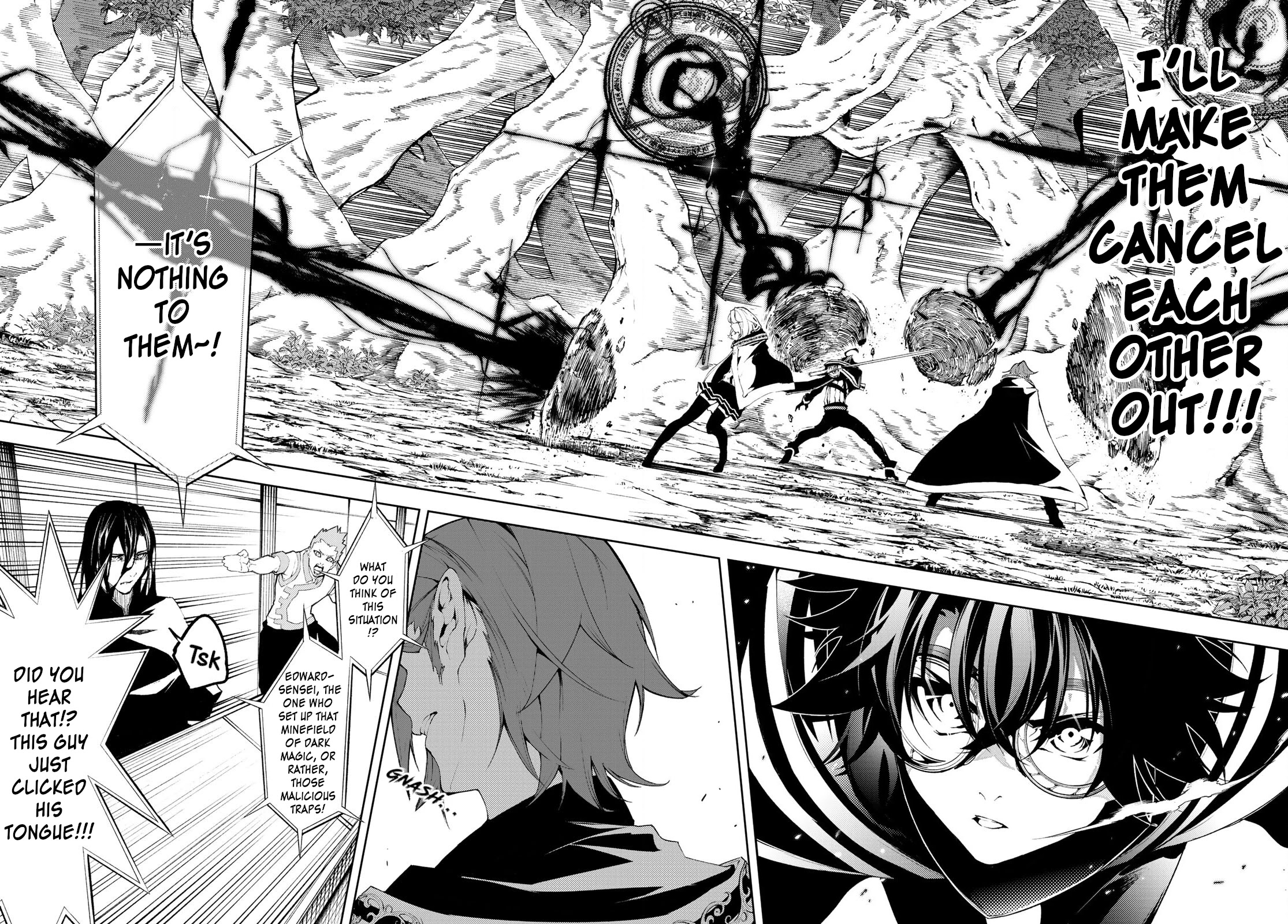 Wistoria's Wand and Sword Chapter 7 page 17 - Chapter 7: Flames of Outrage