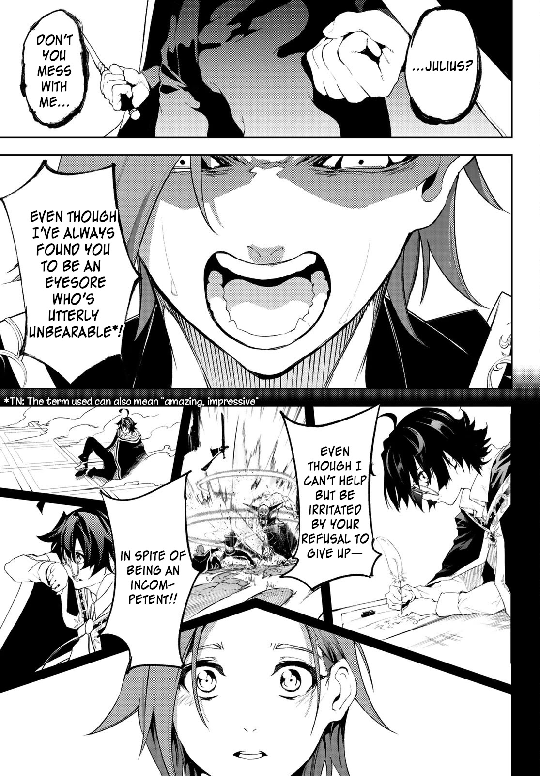 Wistoria's Wand and Sword Chapter 8 page 21 - Chapter 8: Between Pride and Passion