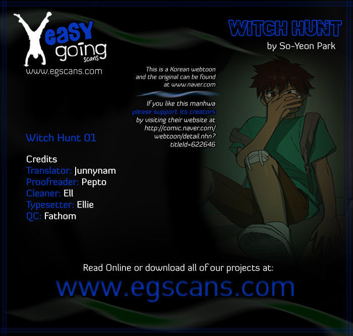 Witch Hunt Chapter 1 page 1 - Chapter 1