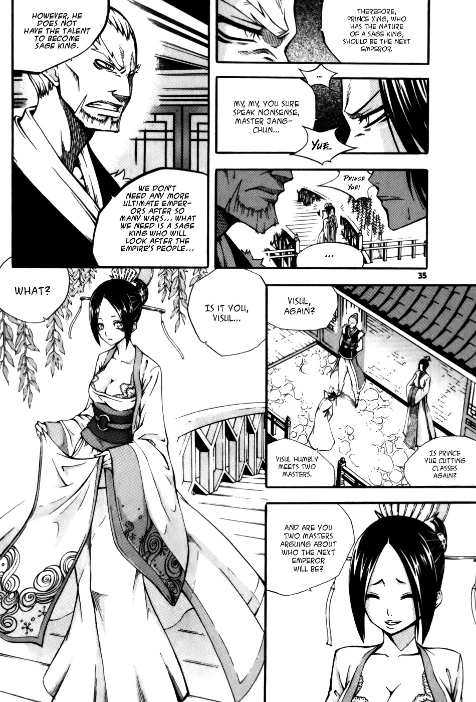 Witch Hunter Chapter 18 page 8 - Chapter 18: Sun, Moon and Star