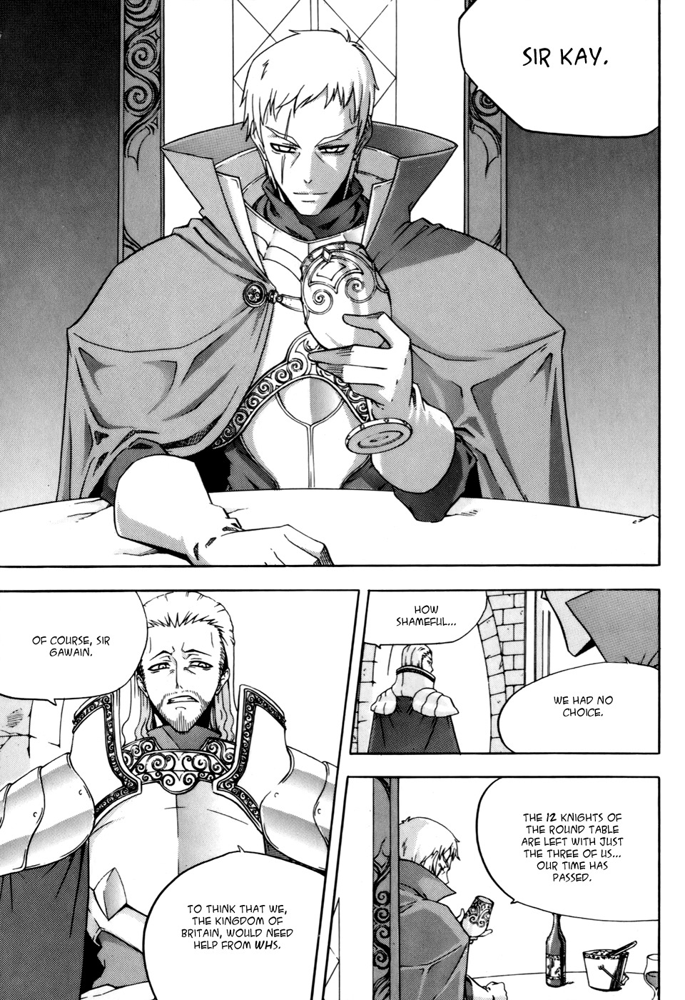 Witch Hunter Chapter 37 page 12 - Chapter 37: Knights of the Round Table