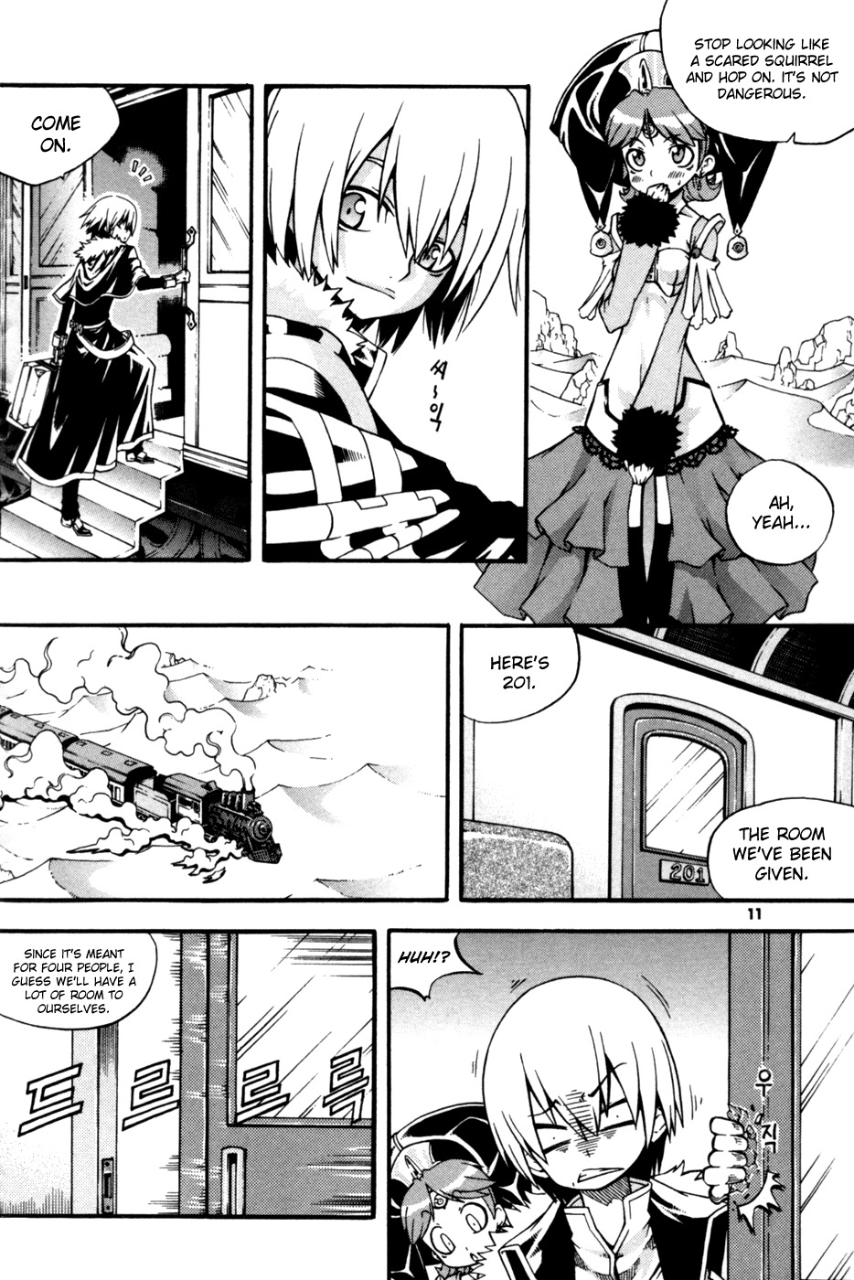 Witch Hunter Chapter 9 page 12 - Chapter 9: Station