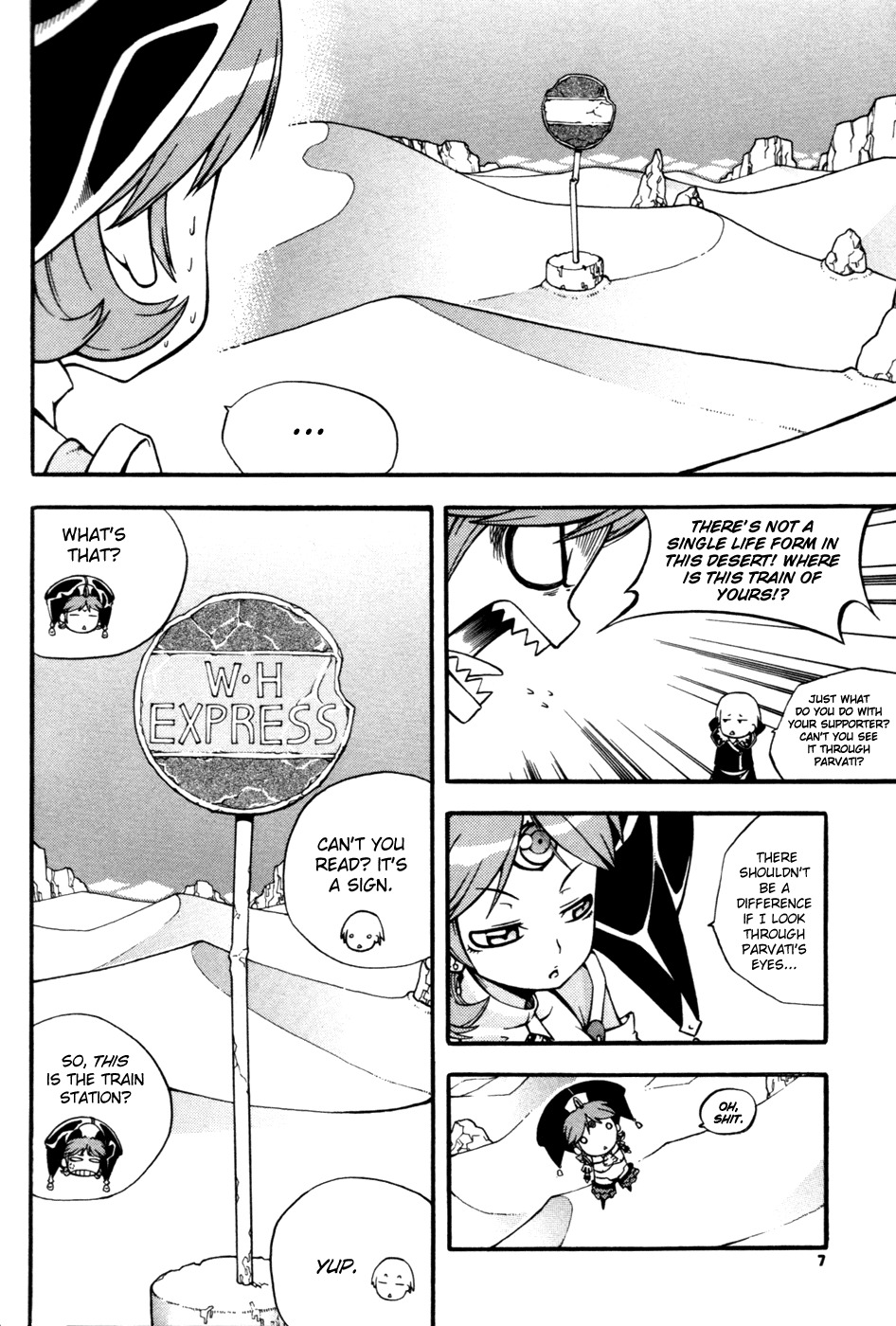 Witch Hunter Chapter 9 page 9 - Chapter 9: Station
