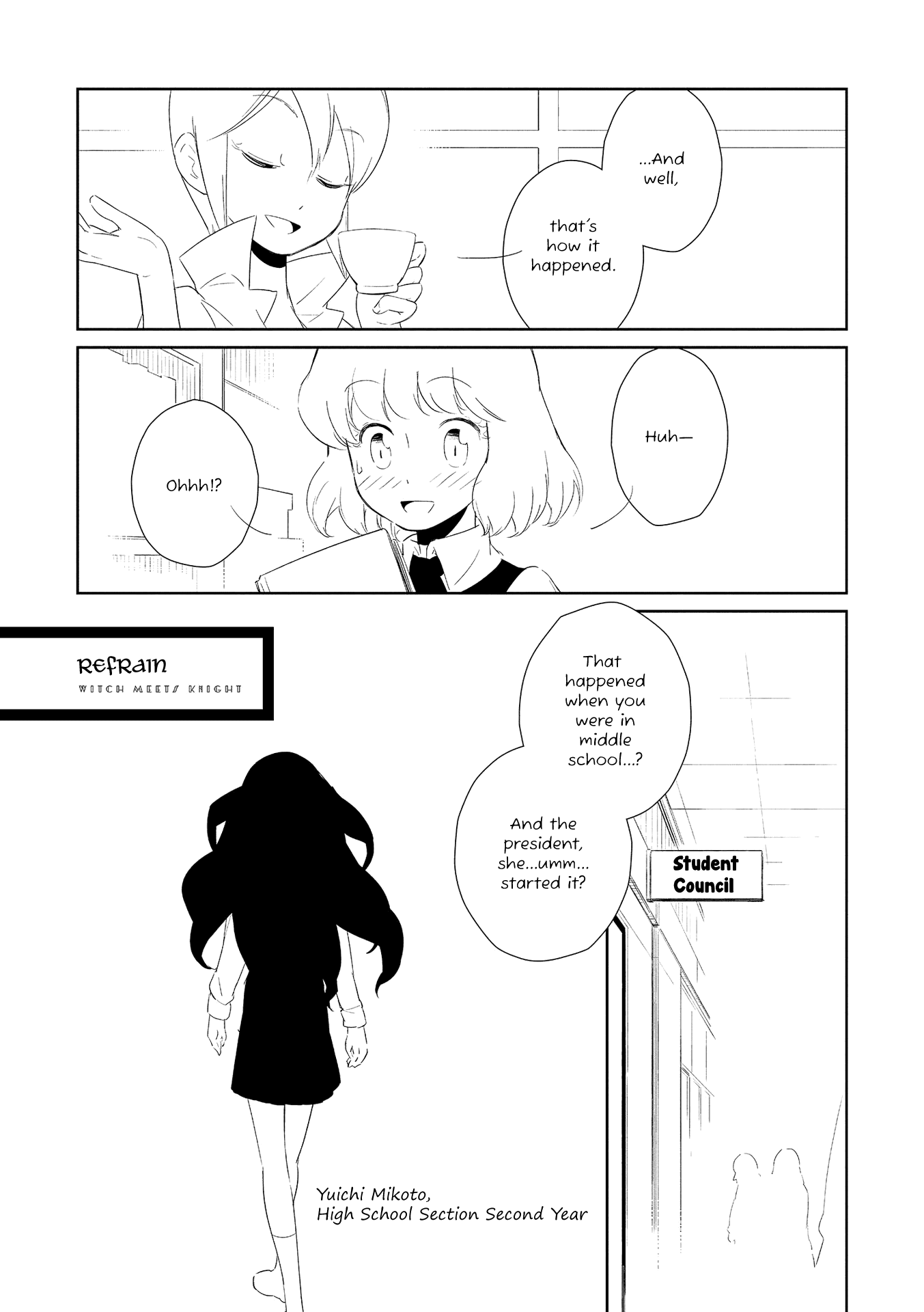 Witch Meets Knight Chapter 10 page 1 - Chapter 10: Refrain