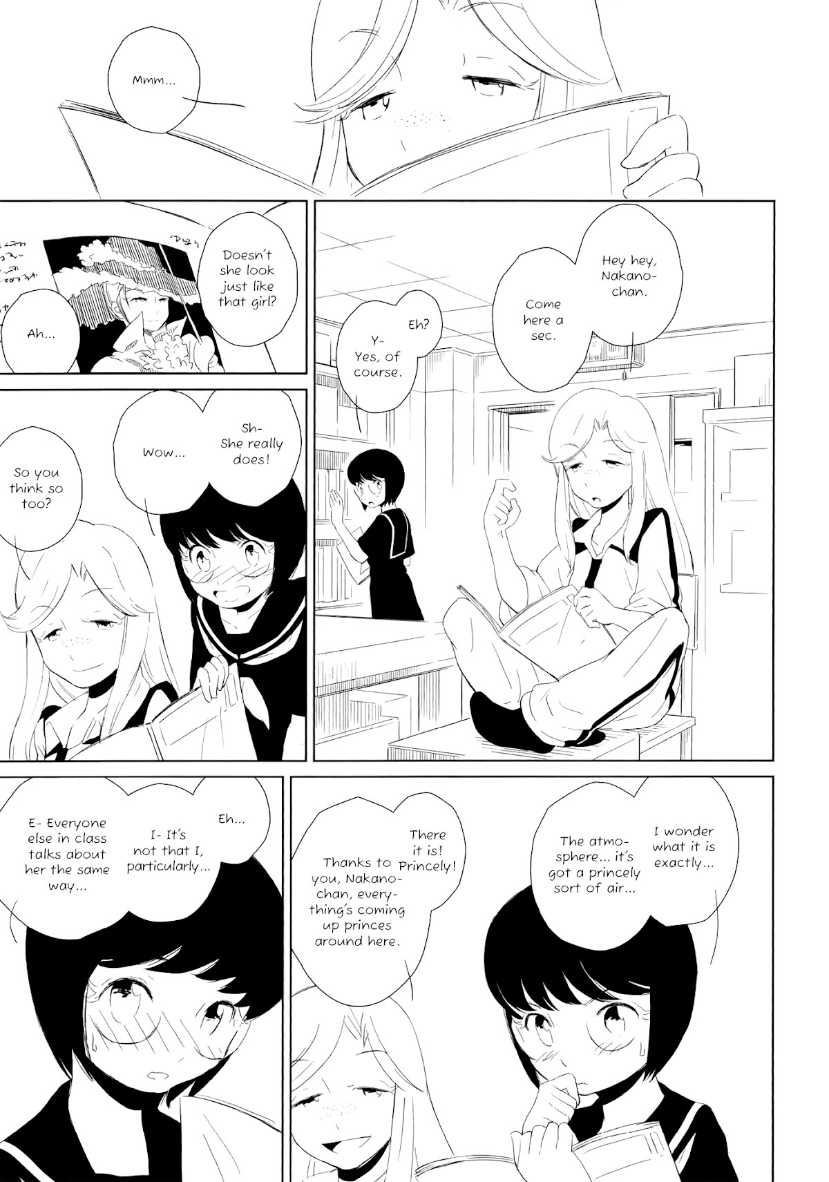 Witch Meets Knight Chapter 2.2 page 3 - Chapter 2 v2 : My Prince