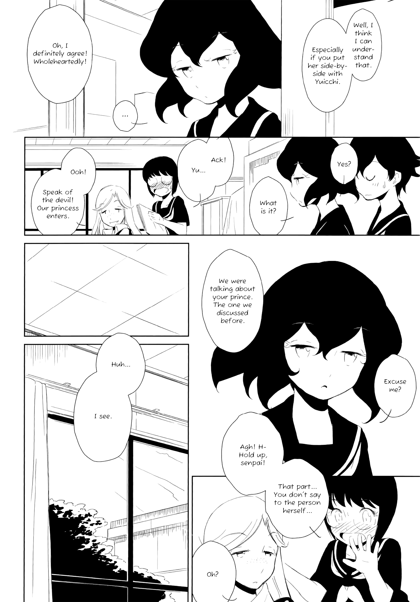 Witch Meets Knight Chapter 2.2 page 4 - Chapter 2 v2 : My Prince