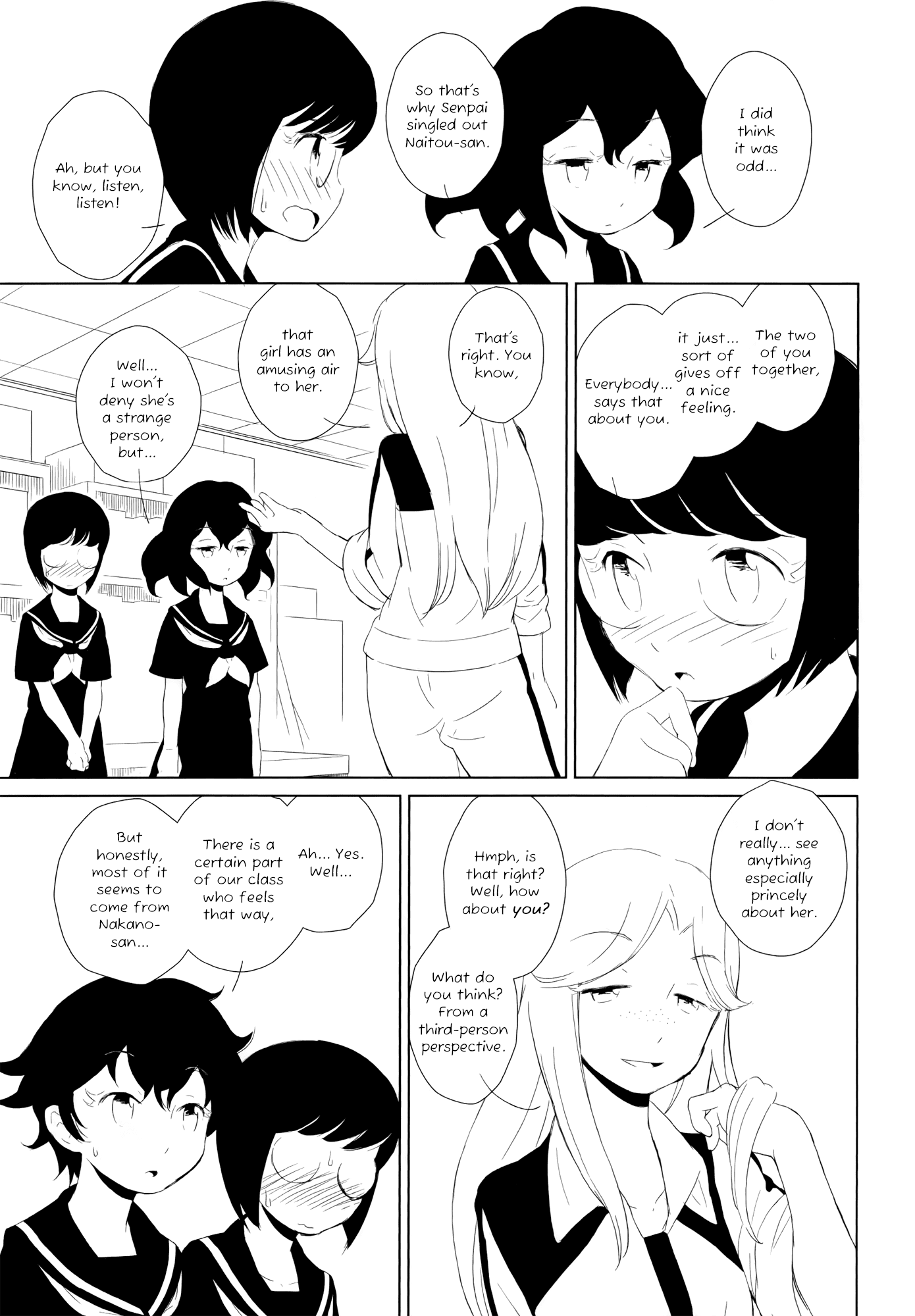 Witch Meets Knight Chapter 2.2 page 5 - Chapter 2 v2 : My Prince