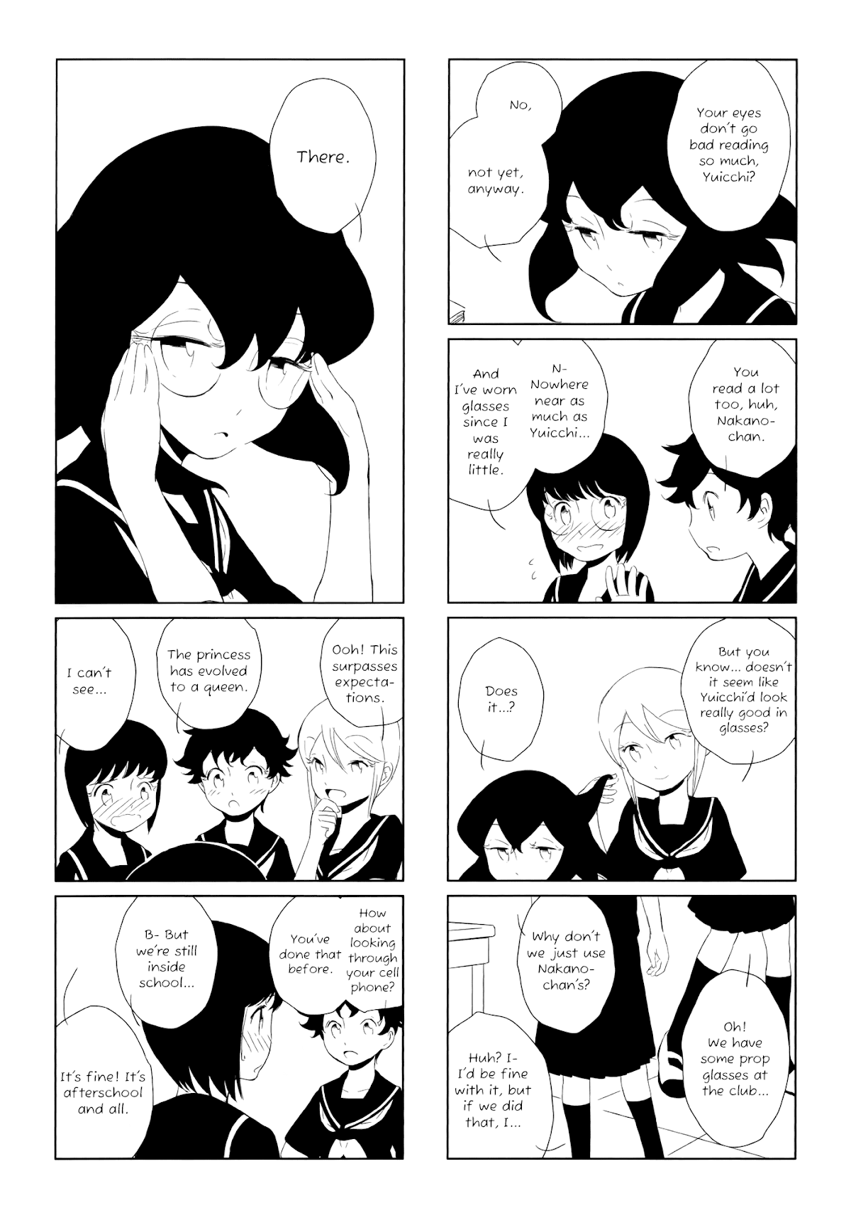 Witch Meets Knight Chapter 3 page 2 - Chapter 3: 4 Panel Version