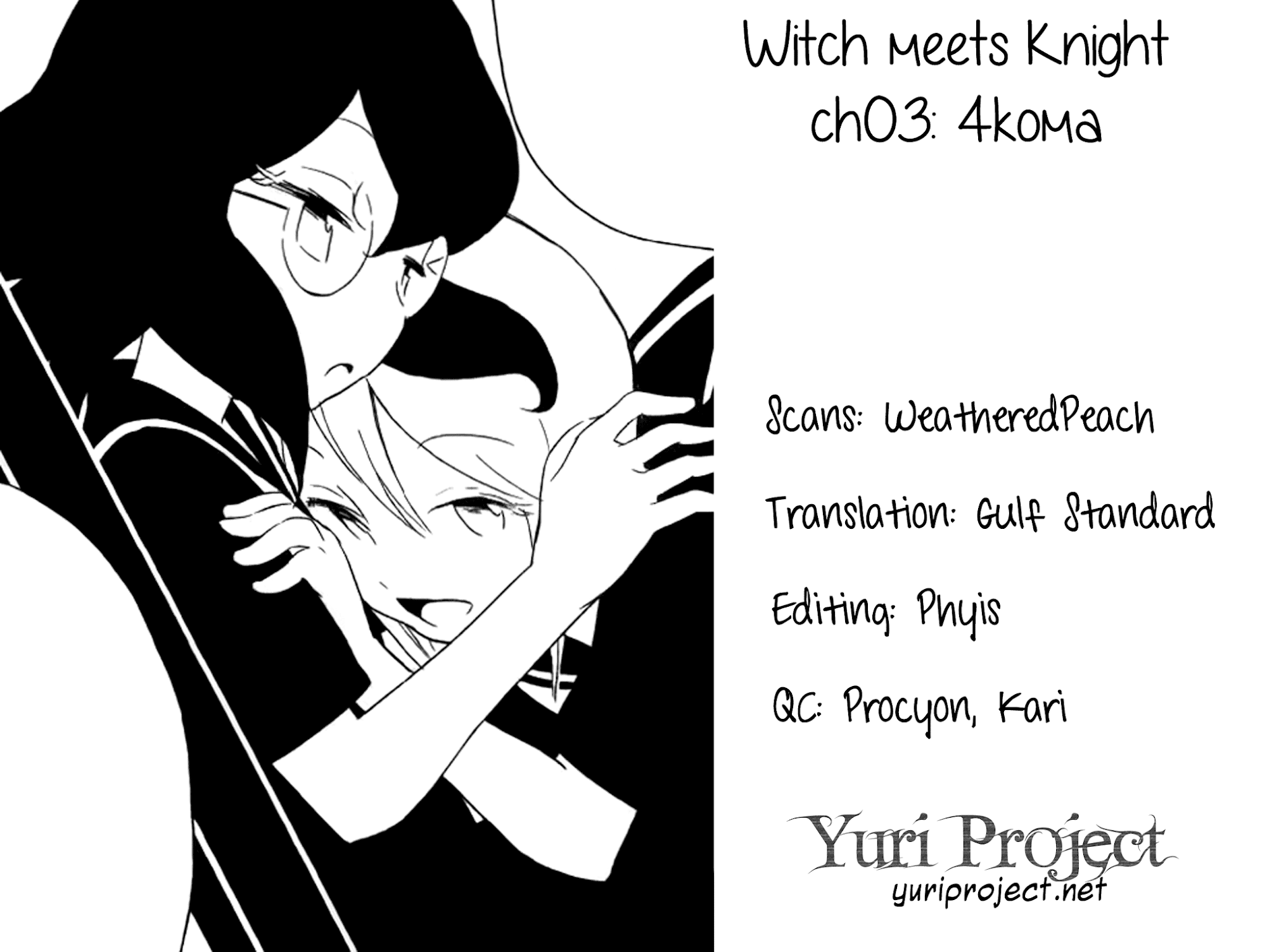 Witch Meets Knight Chapter 3 page 7 - Chapter 3: 4 Panel Version