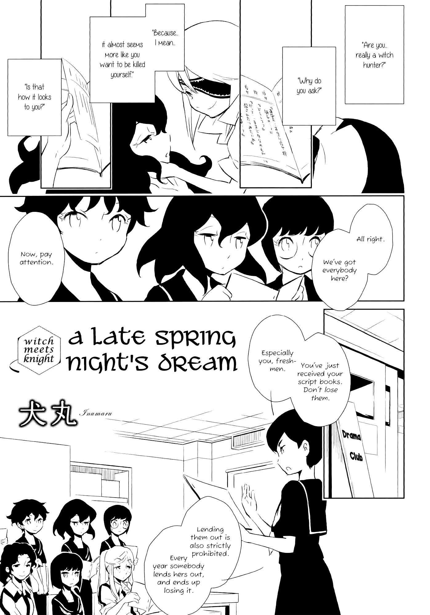 Witch Meets Knight Chapter 5 page 1 - Chapter 5: A Late Spring Night's Dream