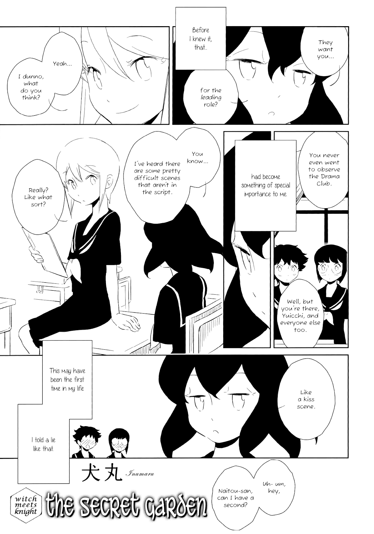 Witch Meets Knight Chapter 6 page 1 - Chapter 6: The Secret Garden