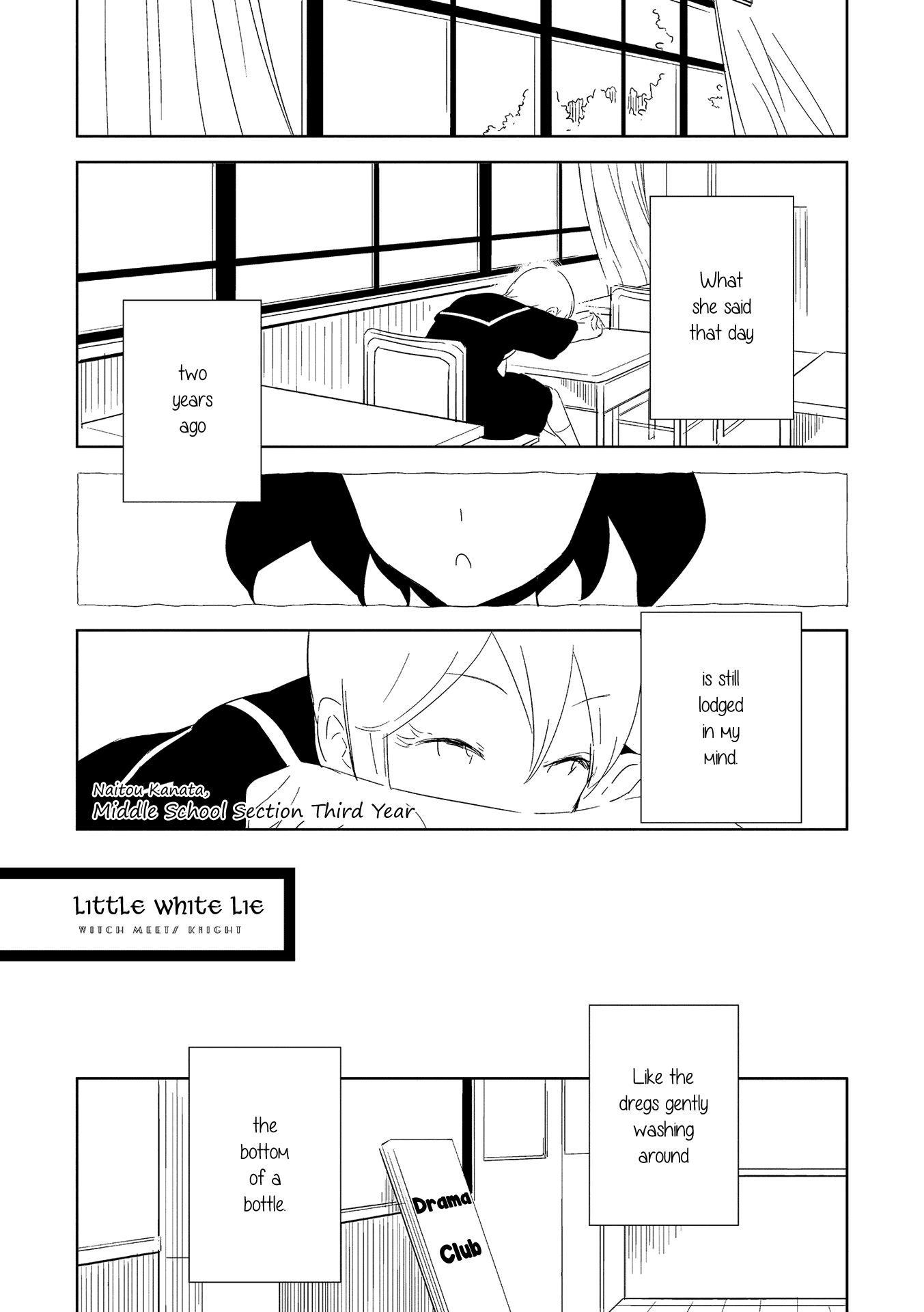 Witch Meets Knight Chapter 9 page 1 - Chapter 9: Little White Lie