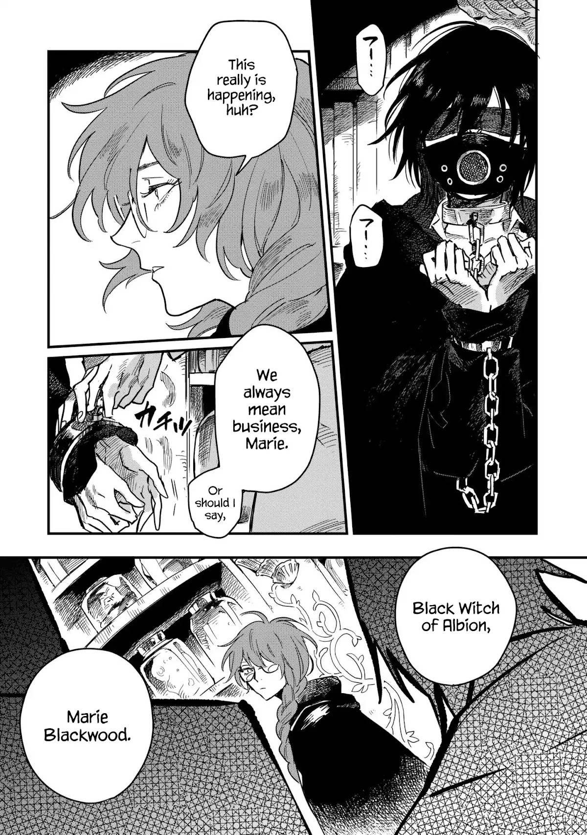 Witch of Thistle Castle Chapter 1 page 12 - Chapter 1: The Witch dances with a curse.