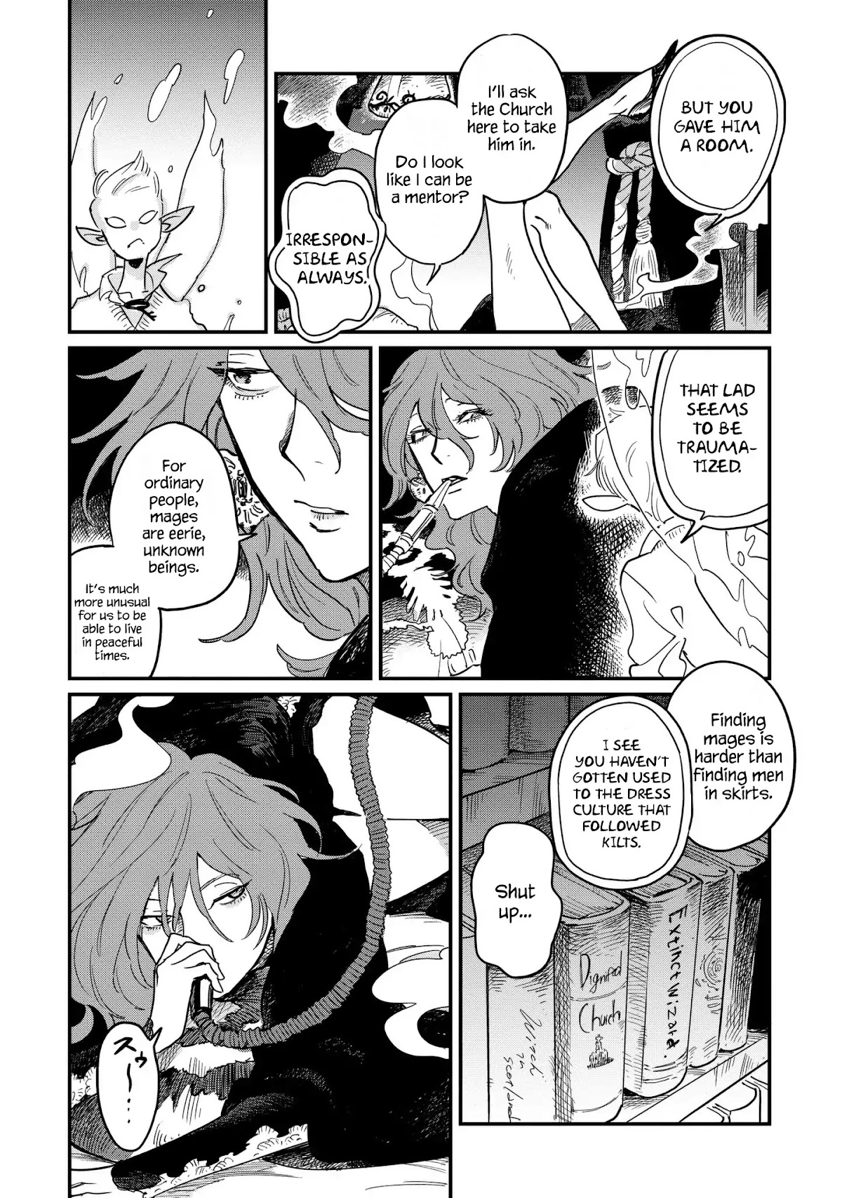 Witch of Thistle Castle Chapter 1 page 28 - Chapter 1: The Witch dances with a curse.