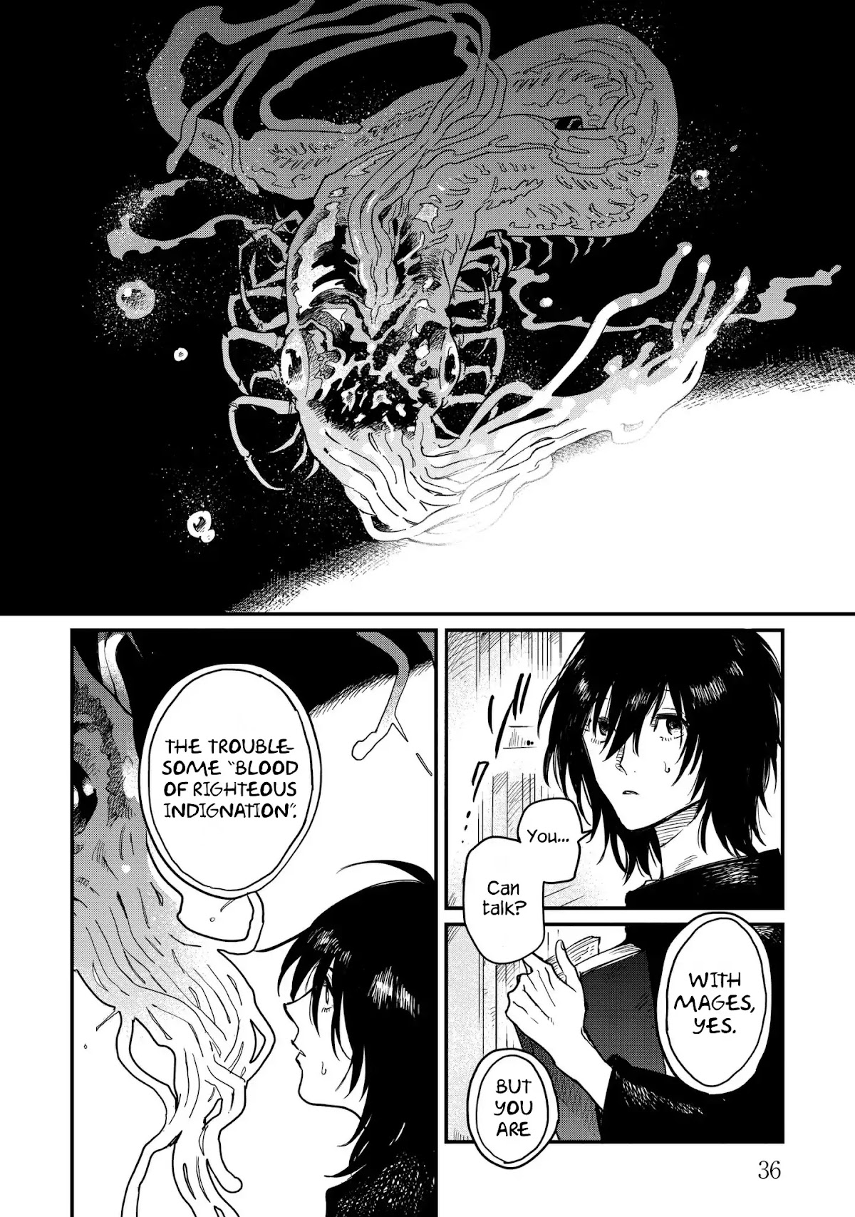 Witch of Thistle Castle Chapter 1 page 39 - Chapter 1: The Witch dances with a curse.