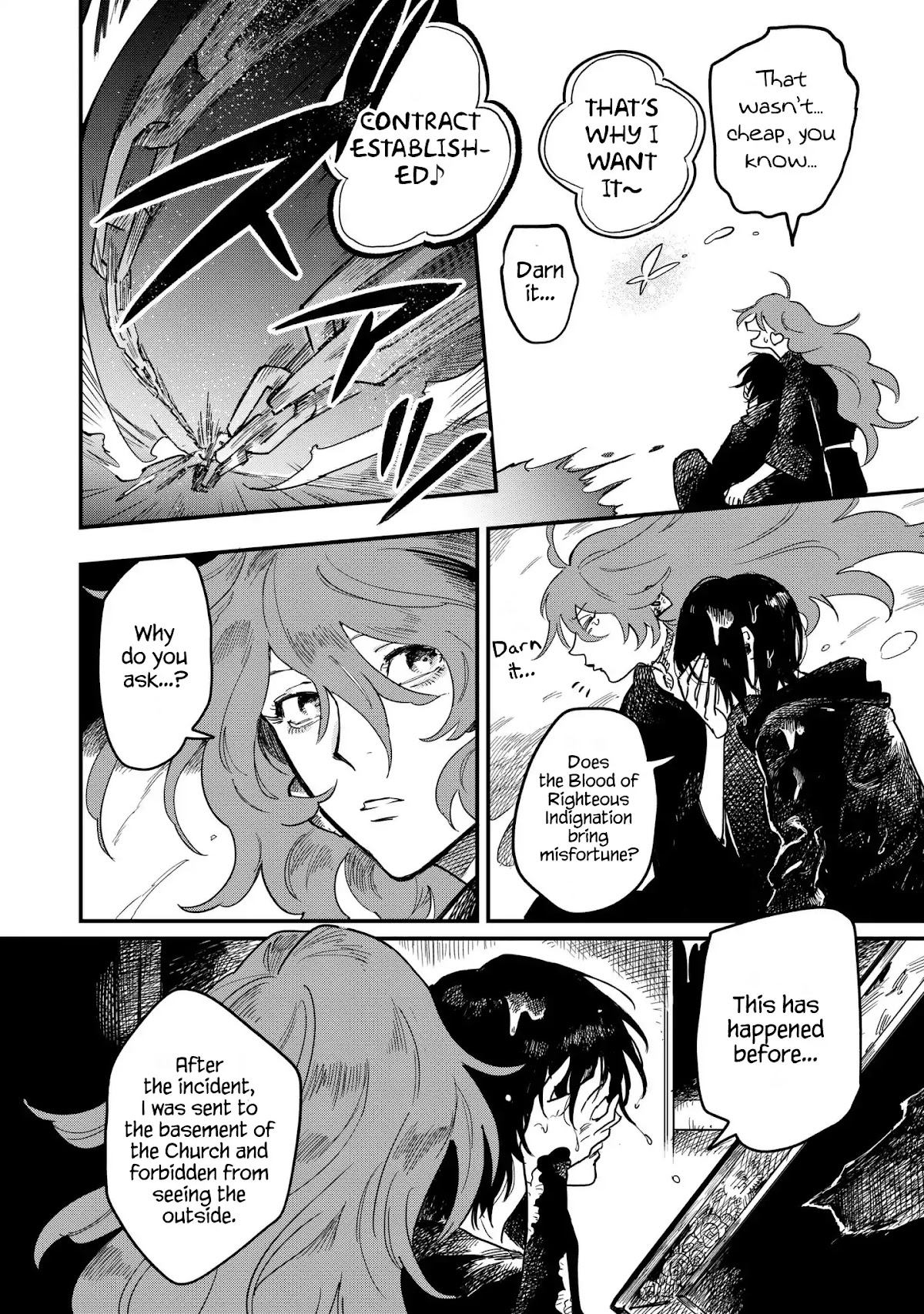 Witch of Thistle Castle Chapter 1 page 48 - Chapter 1: The Witch dances with a curse.