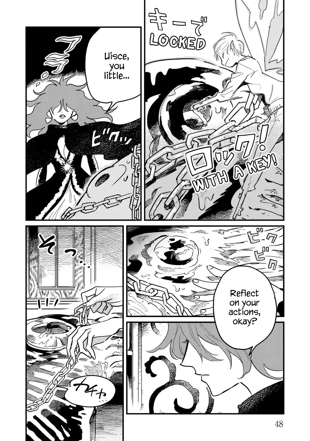 Witch of Thistle Castle Chapter 1 page 52 - Chapter 1: The Witch dances with a curse.