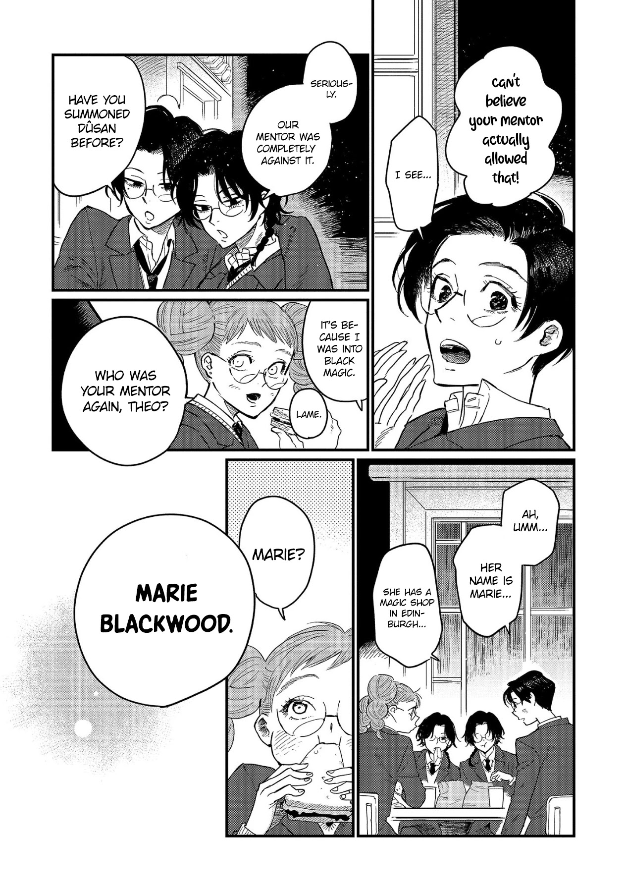 Witch of Thistle Castle Chapter 11 page 8 - Chapter 11: Intelligence and Character is the Goal of True Education