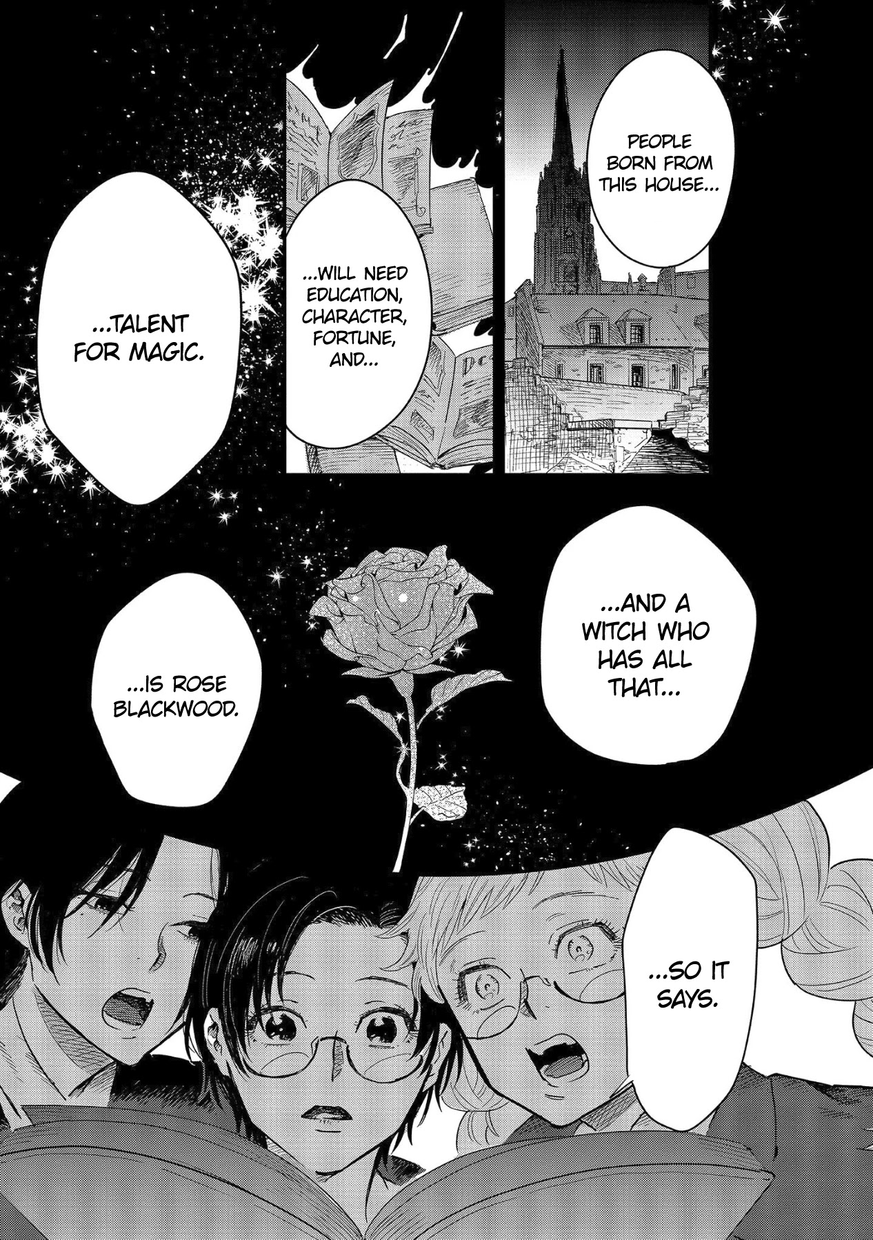 Witch of Thistle Castle Chapter 14 page 2 - Chapter 14: Rose Petals Are Phantoms, and Rose Spines Are Reality