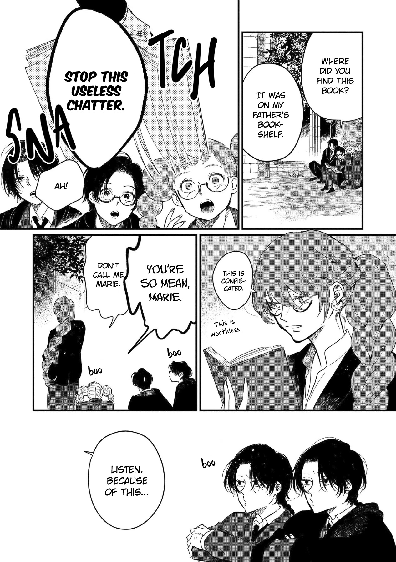 Witch of Thistle Castle Chapter 14 page 3 - Chapter 14: Rose Petals Are Phantoms, and Rose Spines Are Reality