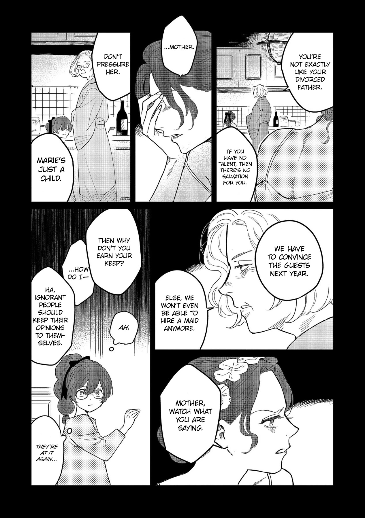 Witch of Thistle Castle Chapter 15 page 10 - Chapter 15: A Single Rose Can Be My Garden. Mother, My World