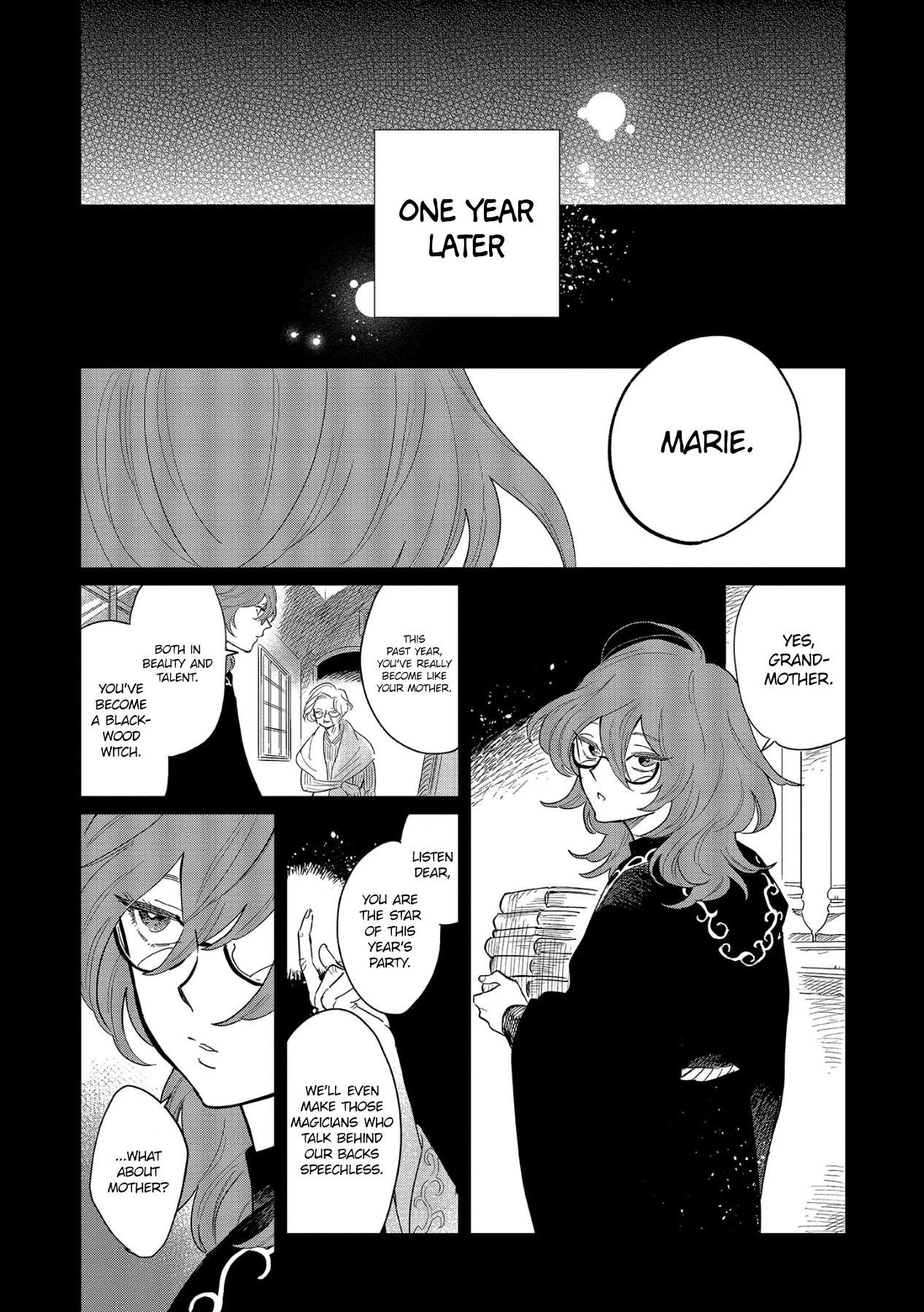 Witch of Thistle Castle Chapter 15 page 19 - Chapter 15: A Single Rose Can Be My Garden. Mother, My World