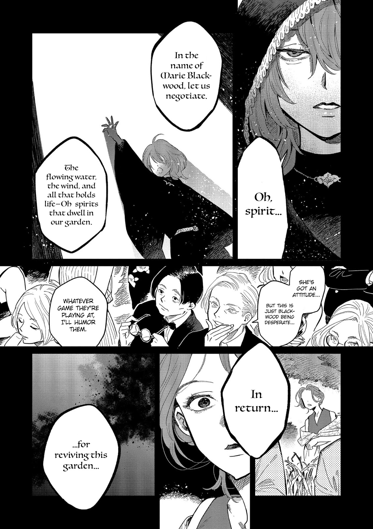 Witch of Thistle Castle Chapter 15 page 24 - Chapter 15: A Single Rose Can Be My Garden. Mother, My World