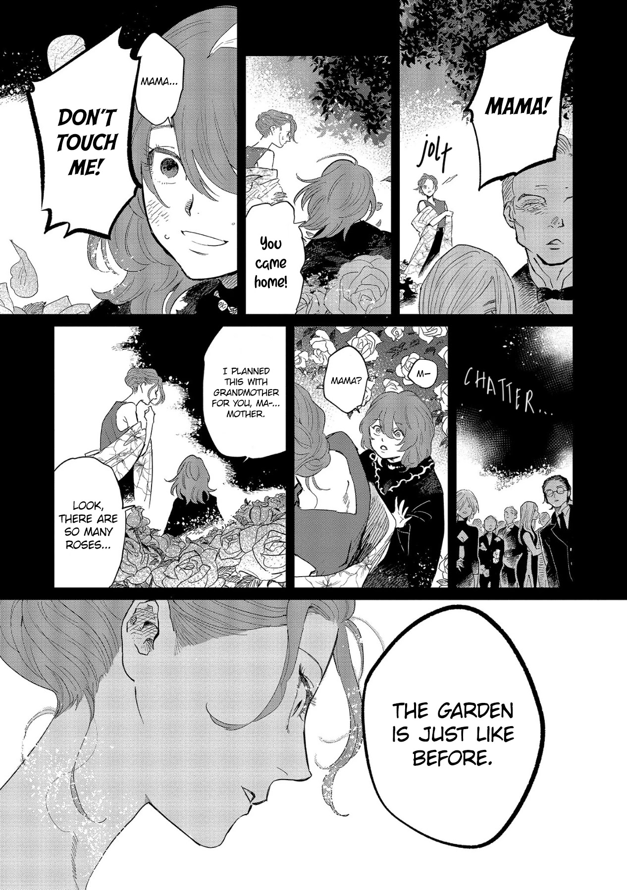 Witch of Thistle Castle Chapter 15 page 27 - Chapter 15: A Single Rose Can Be My Garden. Mother, My World