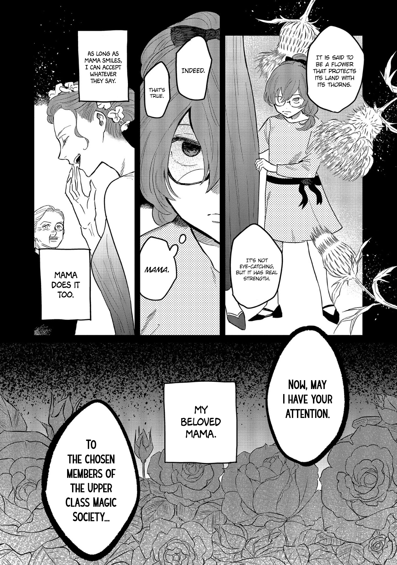 Witch of Thistle Castle Chapter 15 page 6 - Chapter 15: A Single Rose Can Be My Garden. Mother, My World