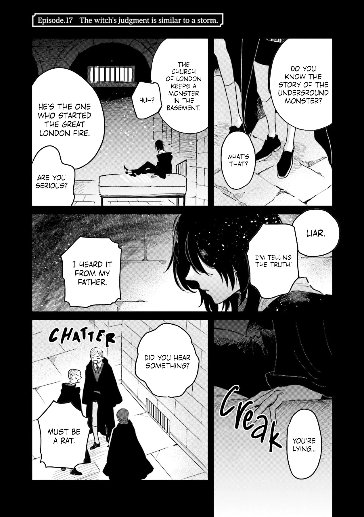 Witch of Thistle Castle Chapter 17 page 1 - Chapter 17: The Witch's Judgement is Similar to a Storm