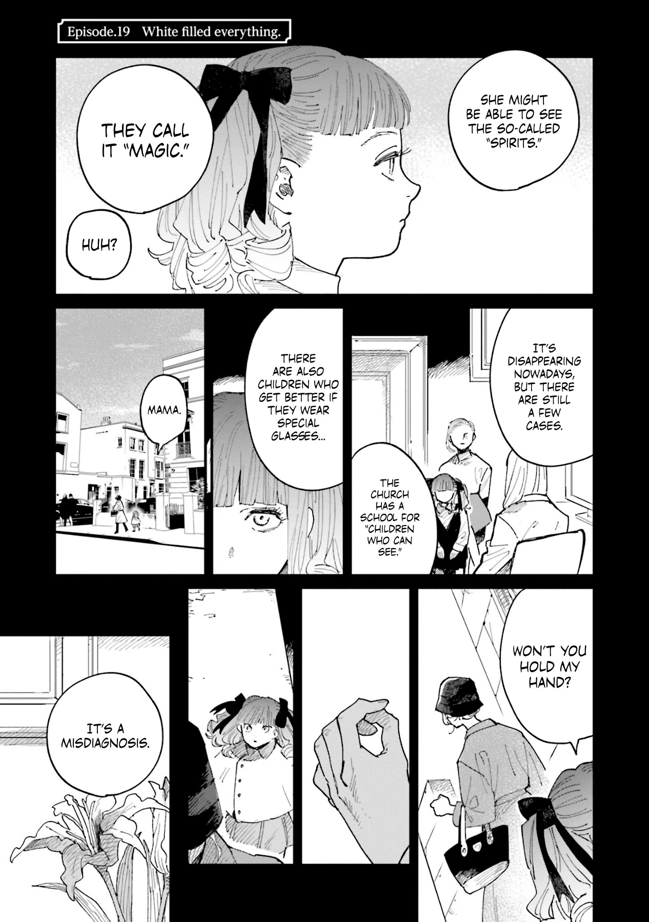 Witch of Thistle Castle Chapter 19 page 1 - Chapter 19: White Filled Everything