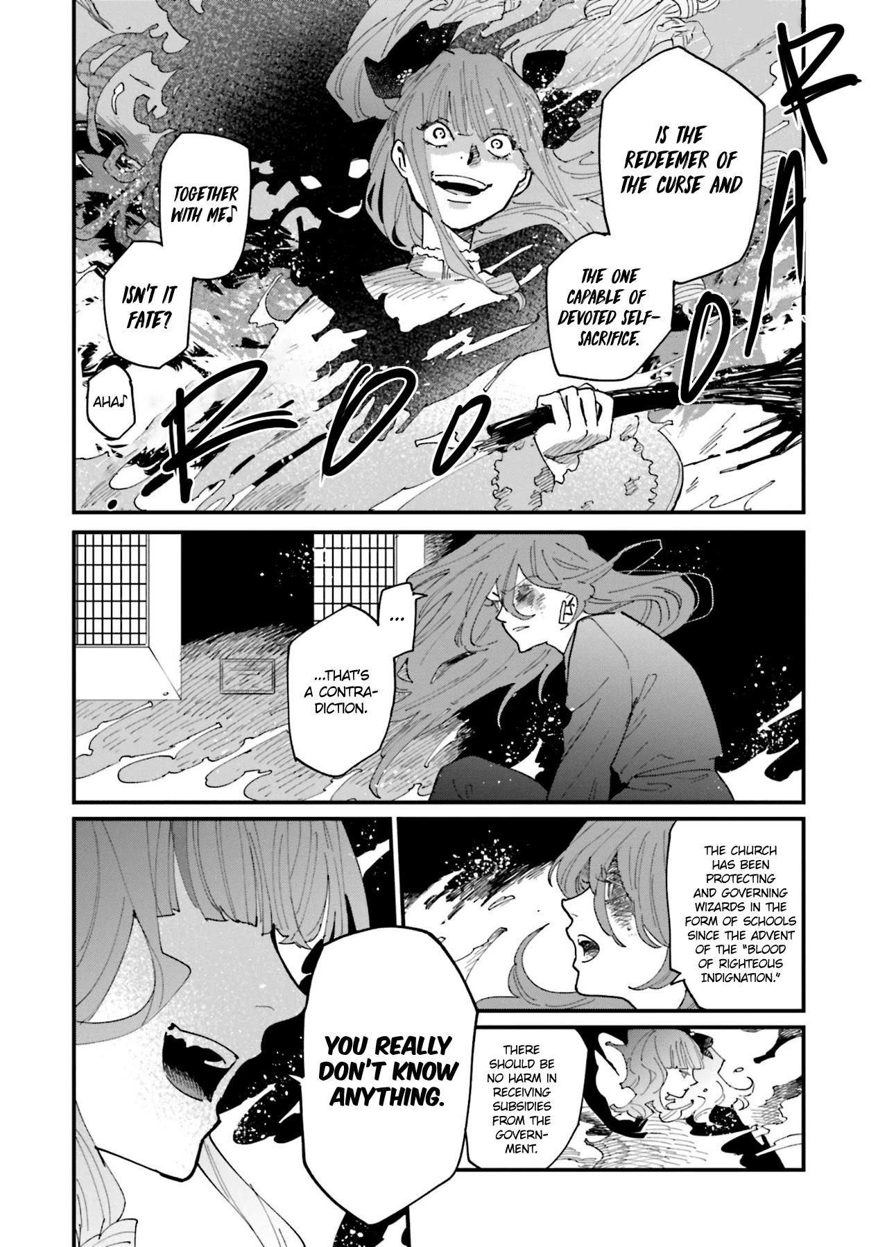 Witch of Thistle Castle Chapter 19 page 10 - Chapter 19: White Filled Everything
