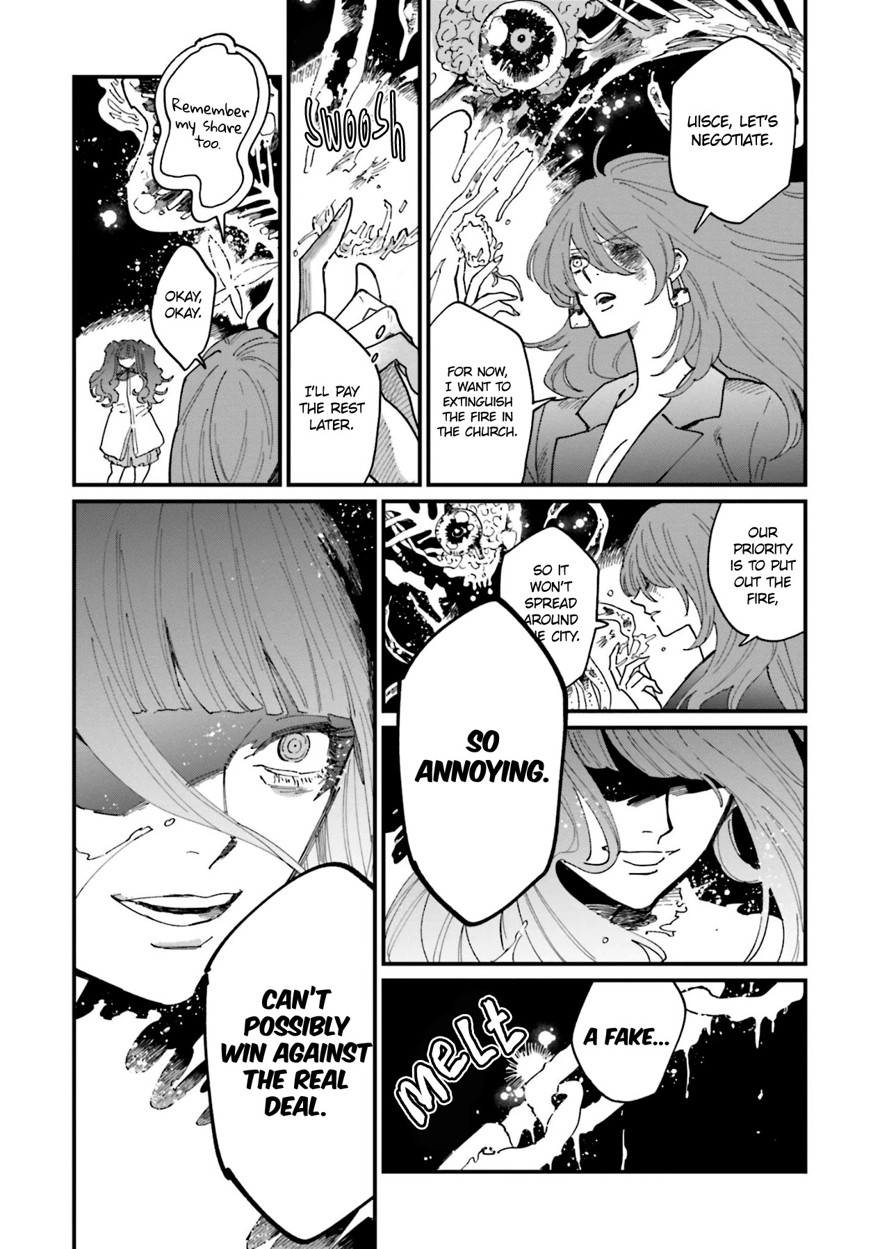 Witch of Thistle Castle Chapter 19 page 13 - Chapter 19: White Filled Everything