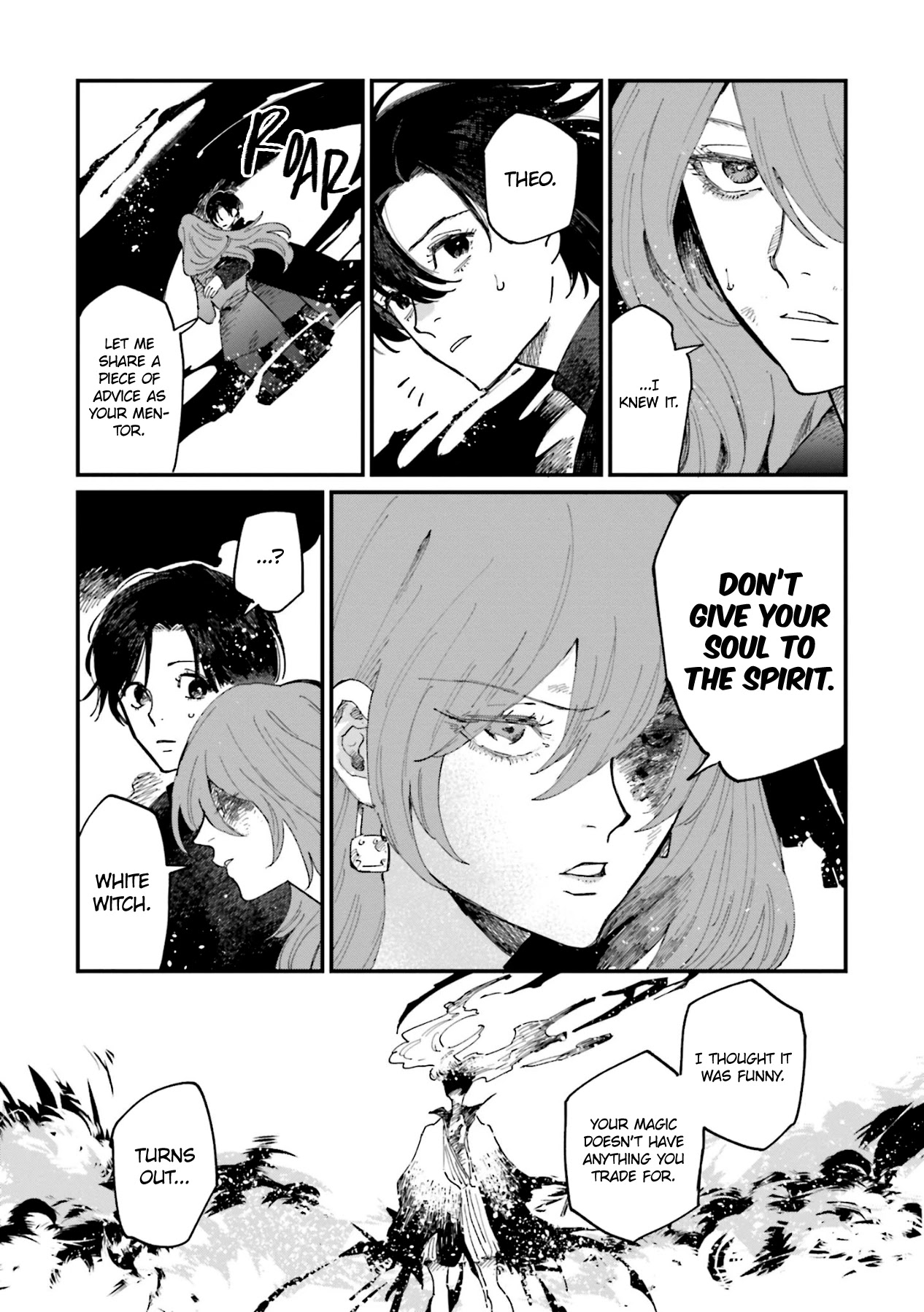 Witch of Thistle Castle Chapter 19 page 17 - Chapter 19: White Filled Everything