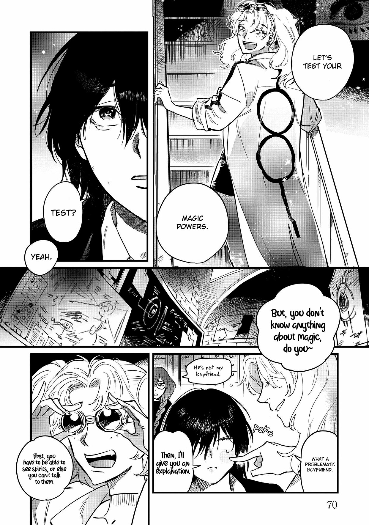 Witch of Thistle Castle Chapter 2 page 18 - Chapter 2: The glasses show the truth