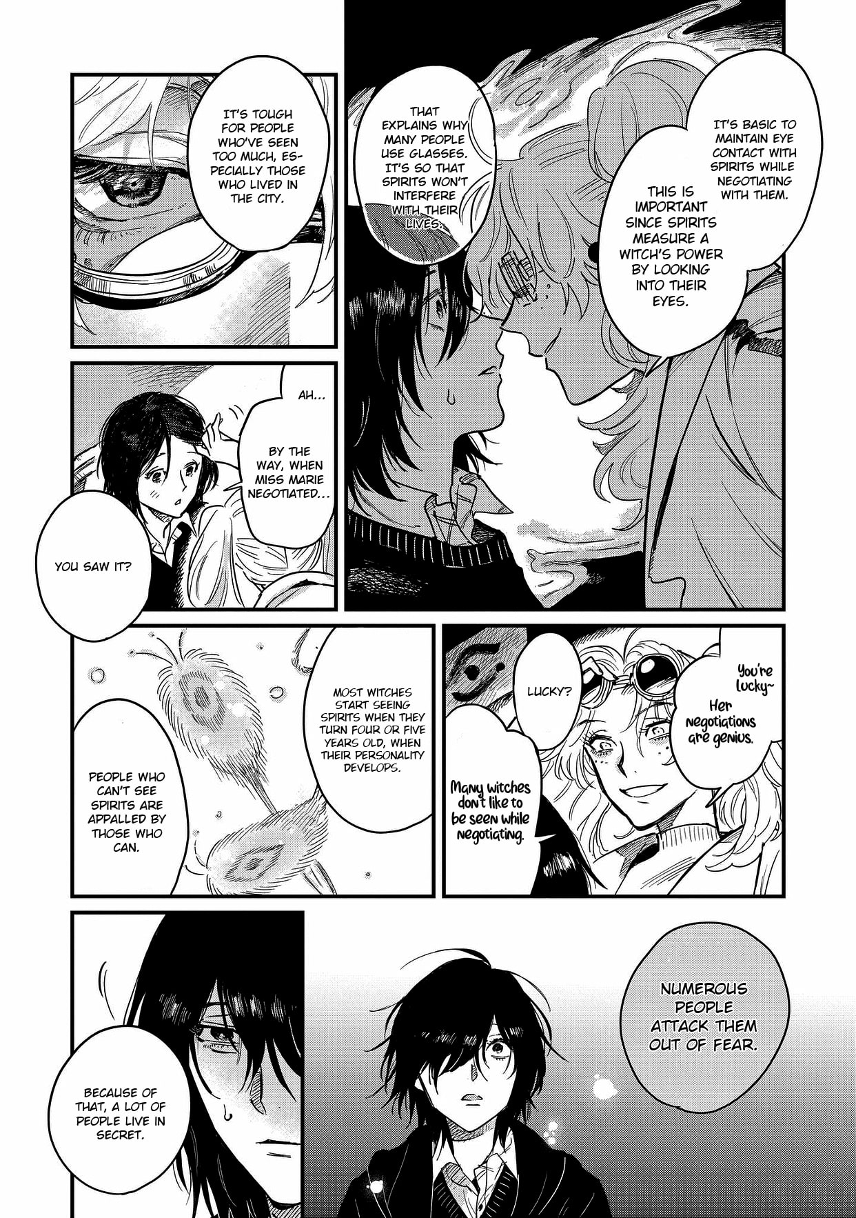 Witch of Thistle Castle Chapter 2 page 19 - Chapter 2: The glasses show the truth