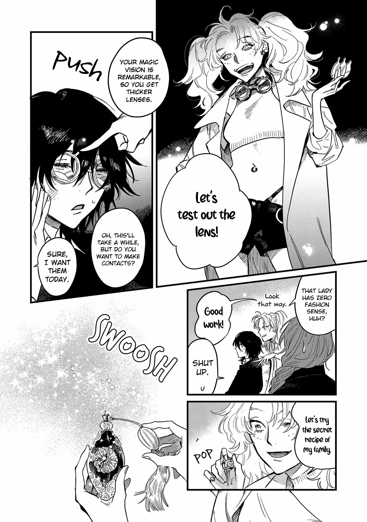 Witch of Thistle Castle Chapter 2 page 22 - Chapter 2: The glasses show the truth