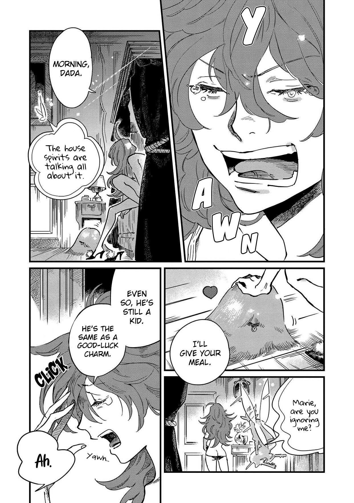 Witch of Thistle Castle Chapter 2 page 5 - Chapter 2: The glasses show the truth