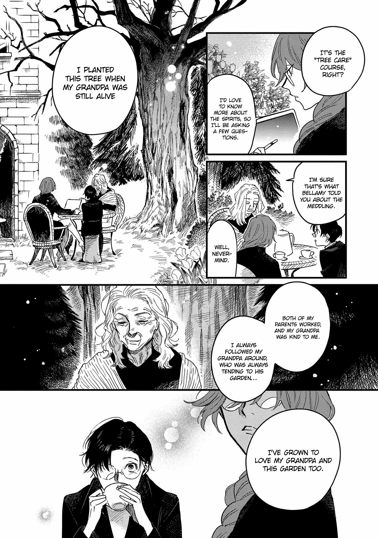 Witch of Thistle Castle Chapter 3 page 14 - Chapter 3: Birds travel from the past to the future