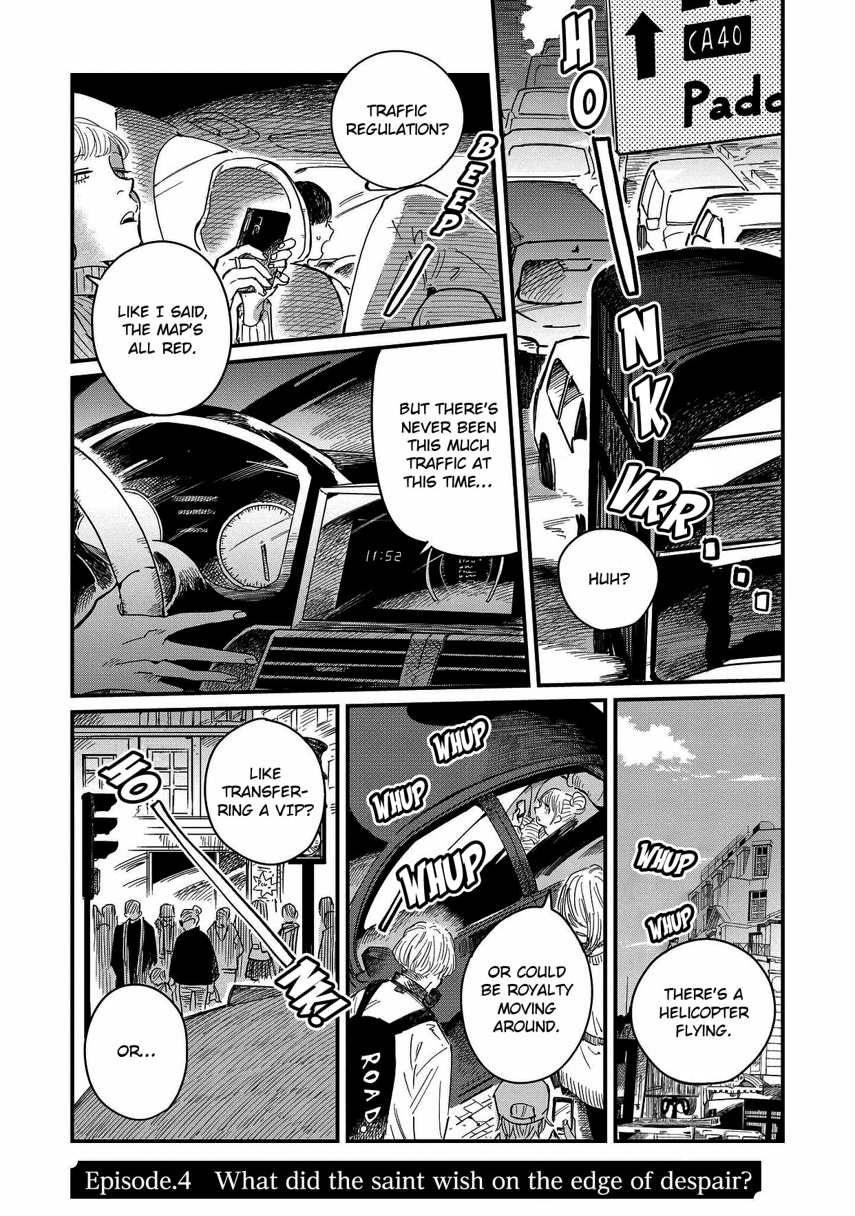 Witch of Thistle Castle Chapter 4 page 1 - Chapter 4: What did the saint wish on the edge of despair?