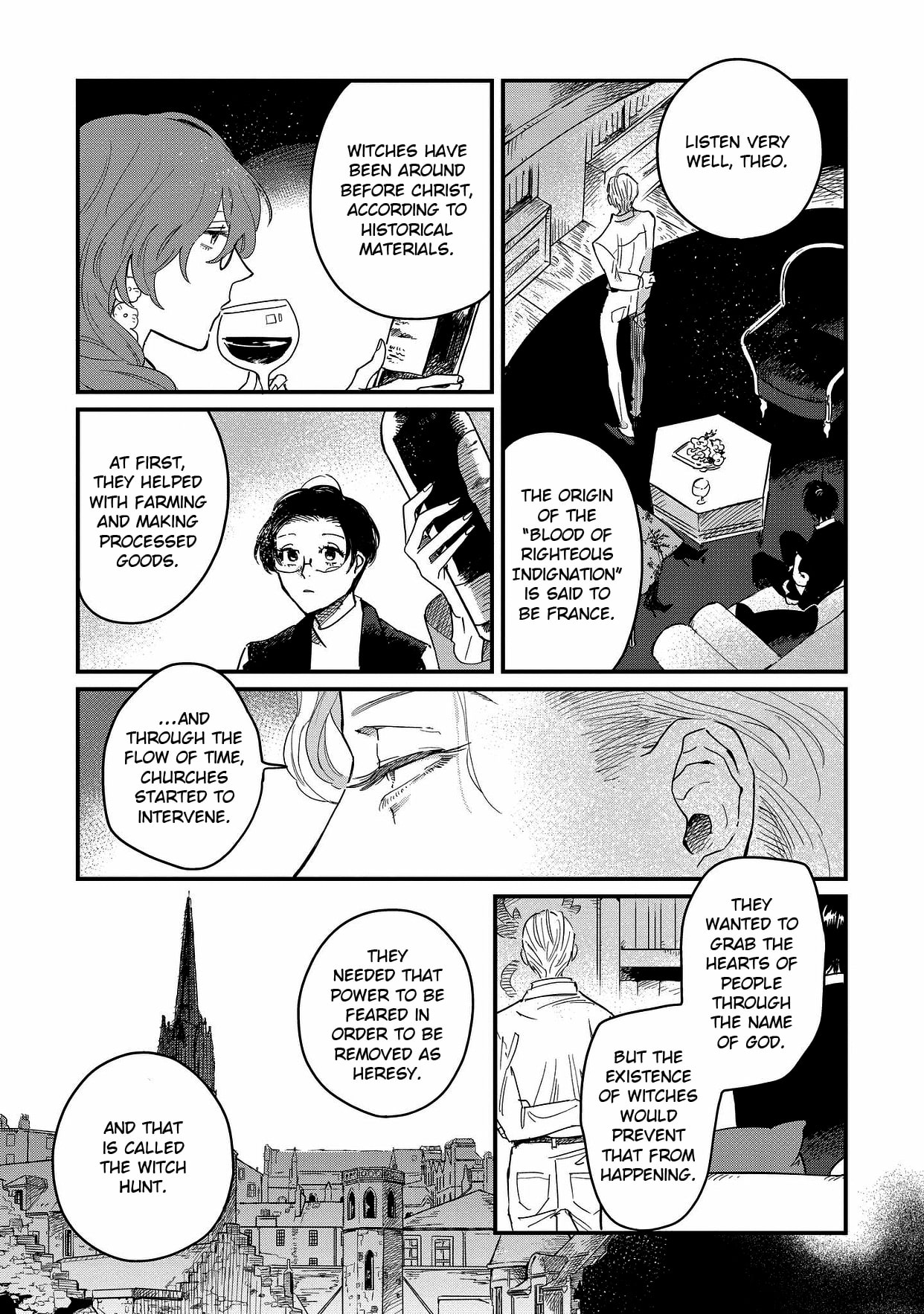 Witch of Thistle Castle Chapter 4 page 10 - Chapter 4: What did the saint wish on the edge of despair?