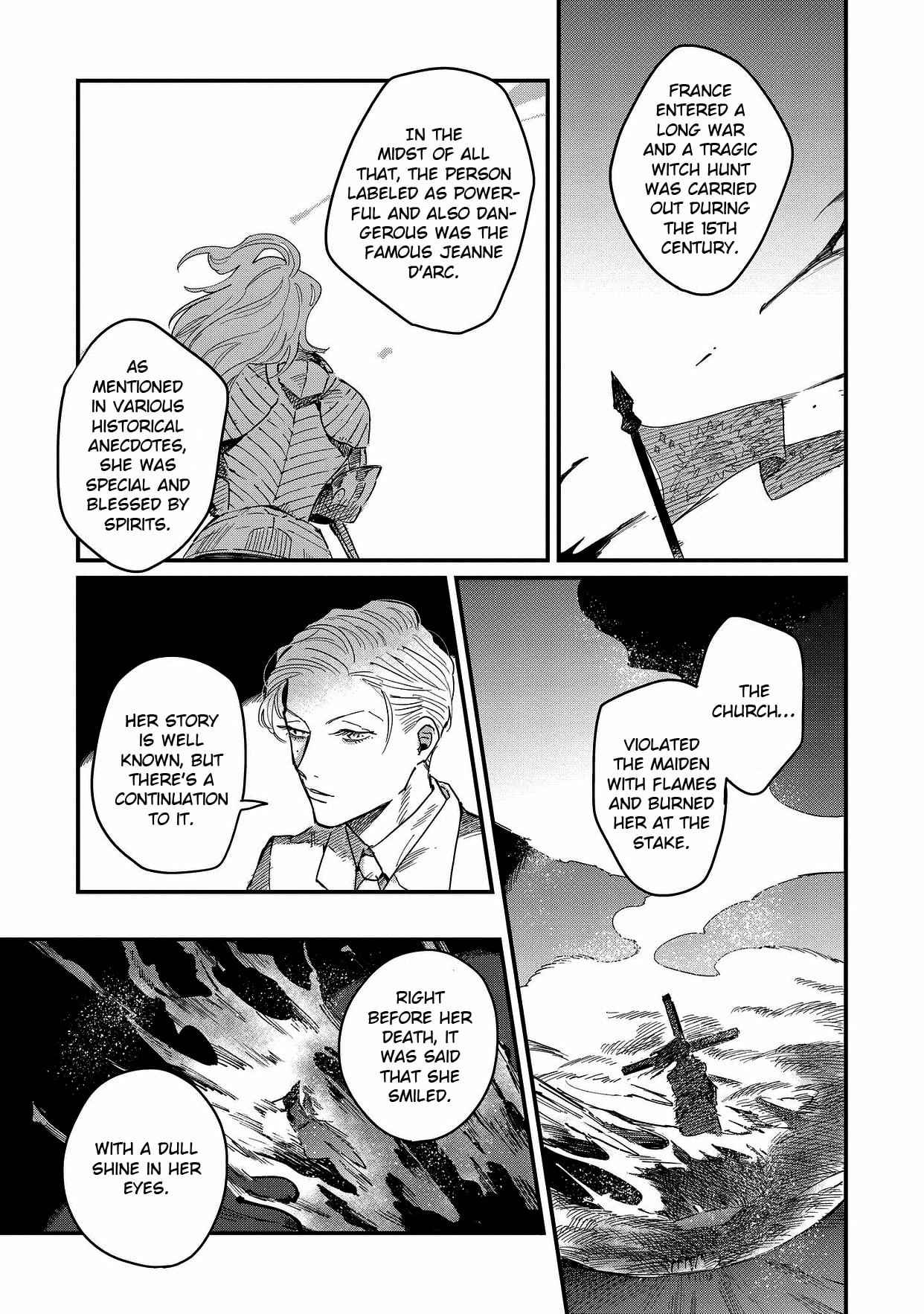 Witch of Thistle Castle Chapter 4 page 11 - Chapter 4: What did the saint wish on the edge of despair?