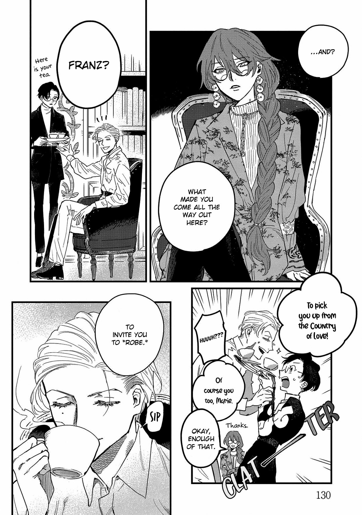 Witch of Thistle Castle Chapter 4 page 4 - Chapter 4: What did the saint wish on the edge of despair?