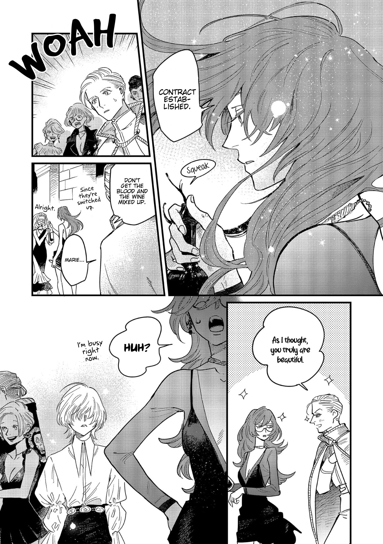 Witch of Thistle Castle Chapter 7 page 13 - Chapter 7: Only One Person Can Enter Under the Light
