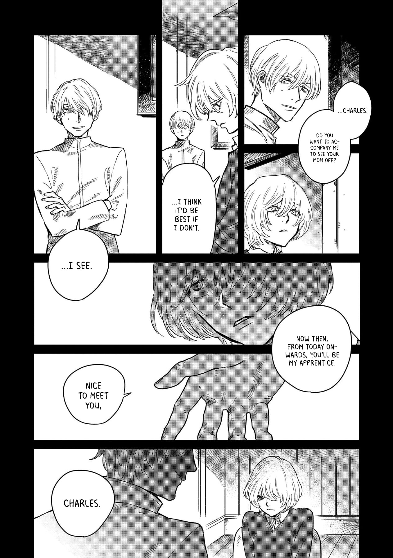 Witch of Thistle Castle Chapter 7 page 6 - Chapter 7: Only One Person Can Enter Under the Light