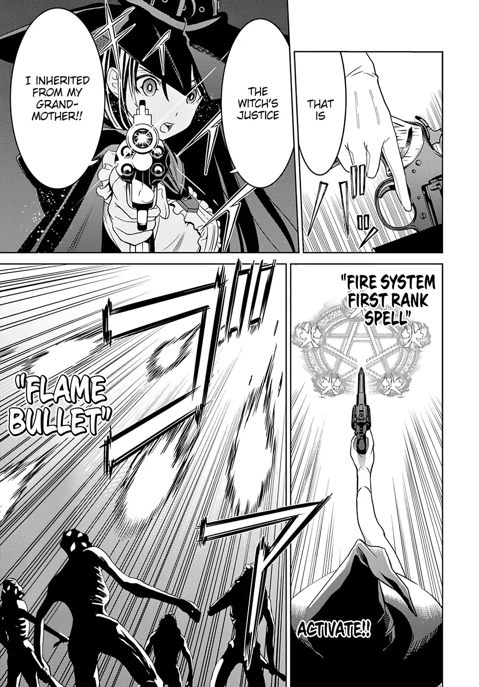 Witch Order Chapter 1 page 33 - Chapter 1: Suzakuin Seigi's Justice