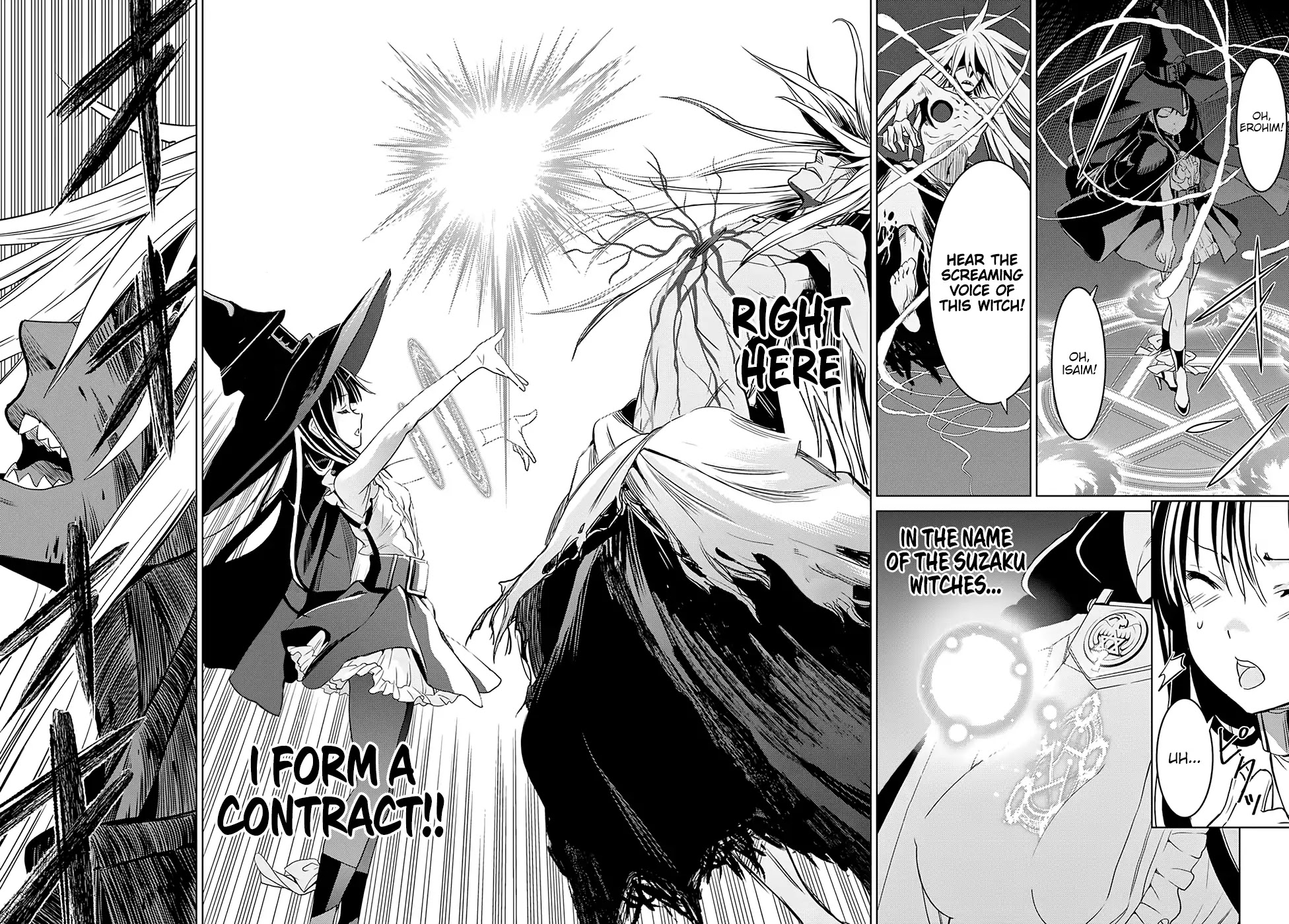 Witch Order Chapter 1 page 44 - Chapter 1: Suzakuin Seigi's Justice